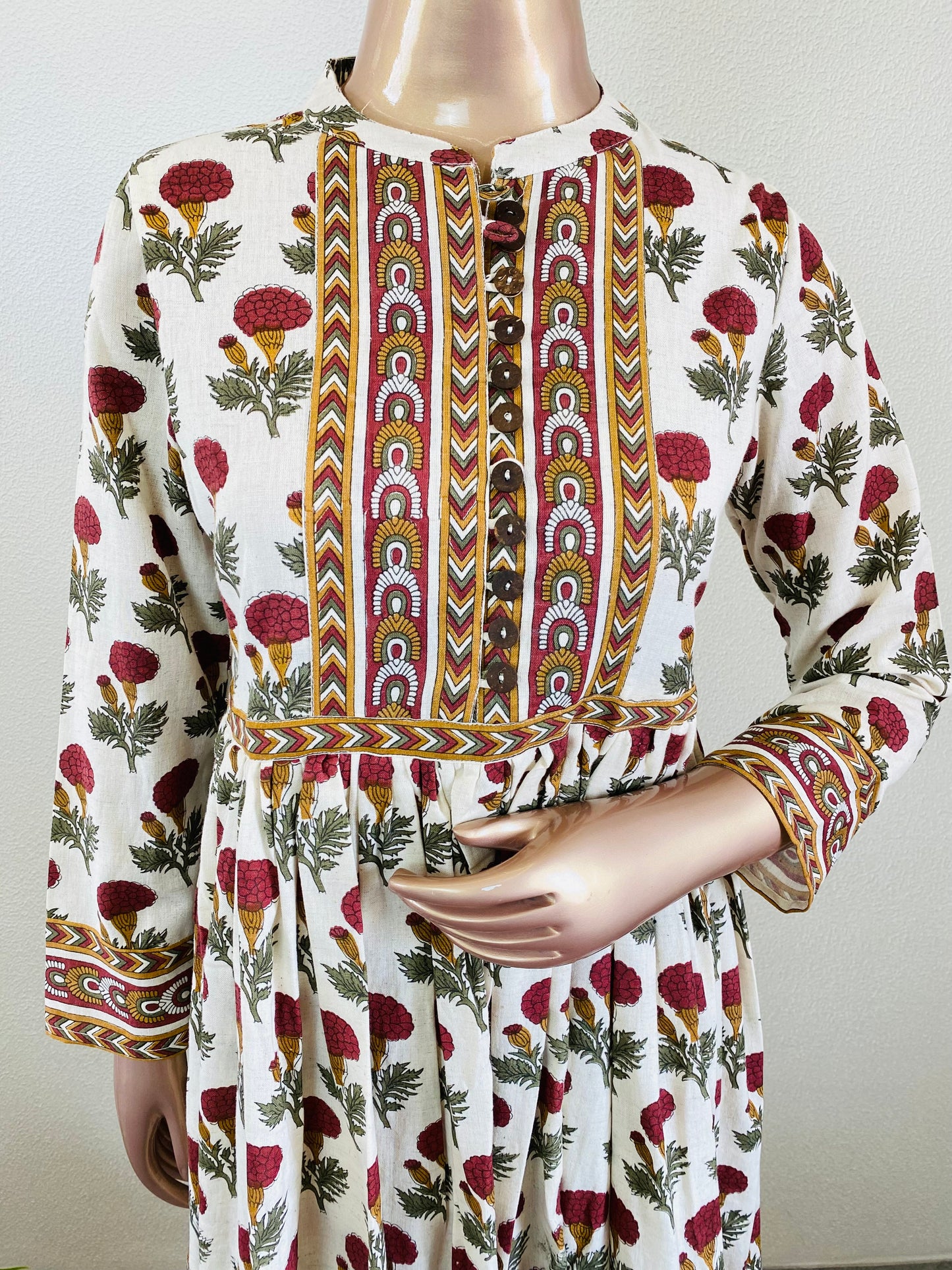 Block Print Cotton Flex Tunic