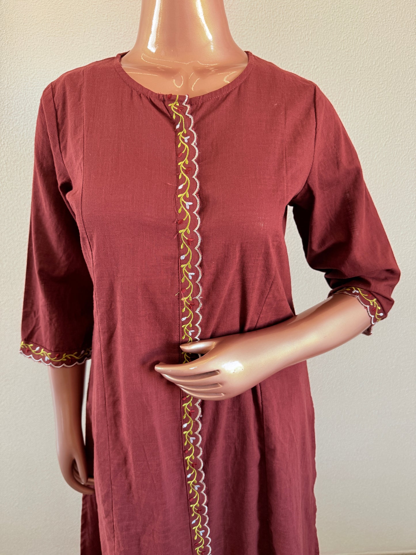 Cotton Flex Suit Set with Kalamkari Print Kota Doria Dupatta