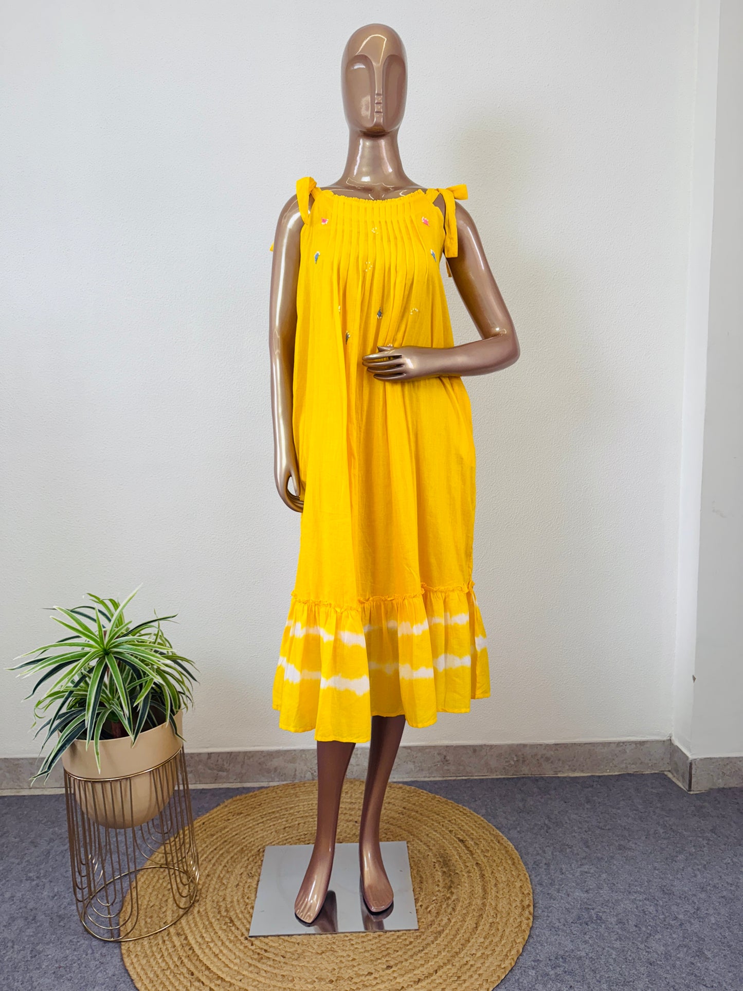 Mul cotton dyed tunic with Jacket