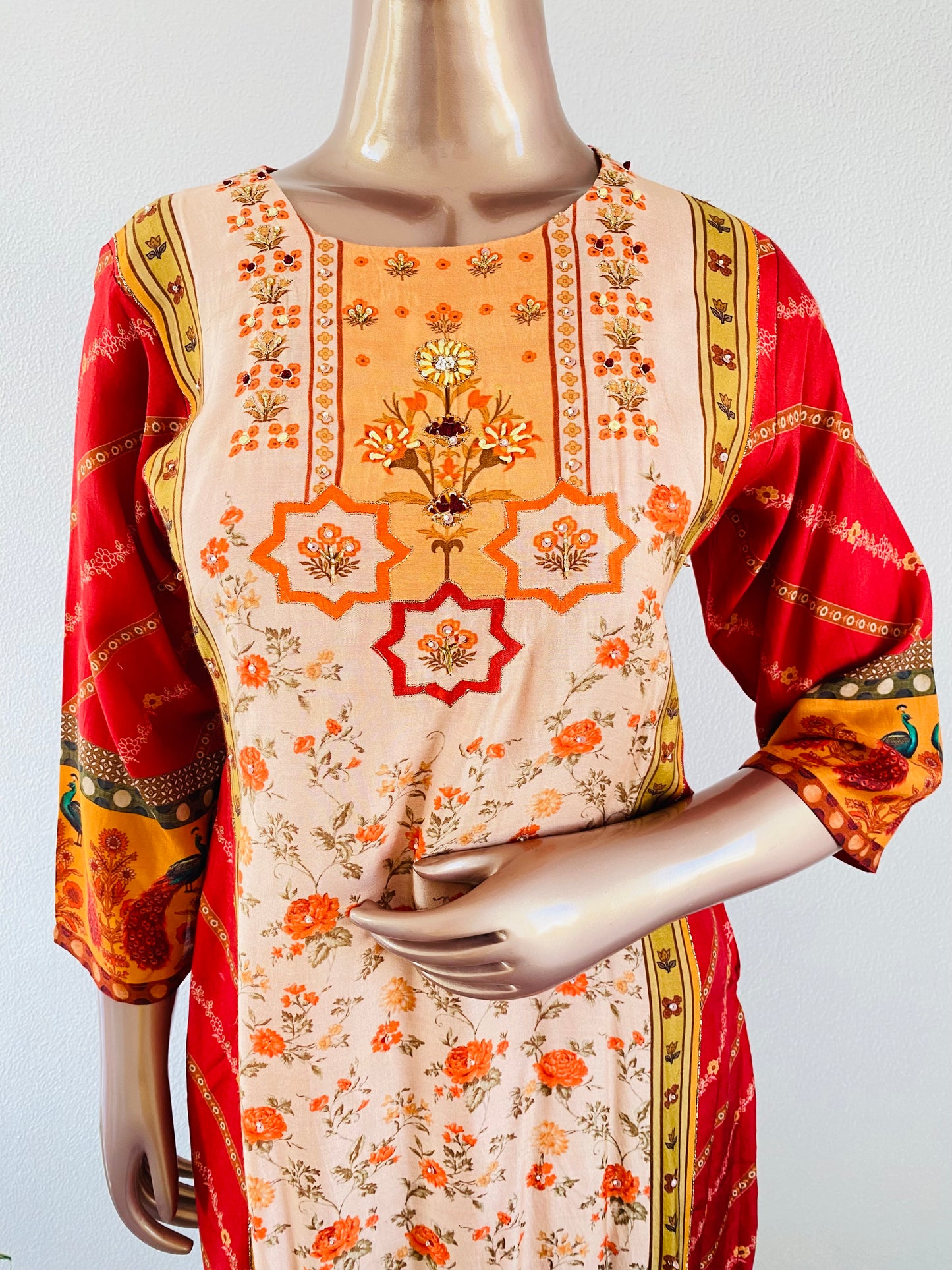 Karachi Print Muslin Suit Set