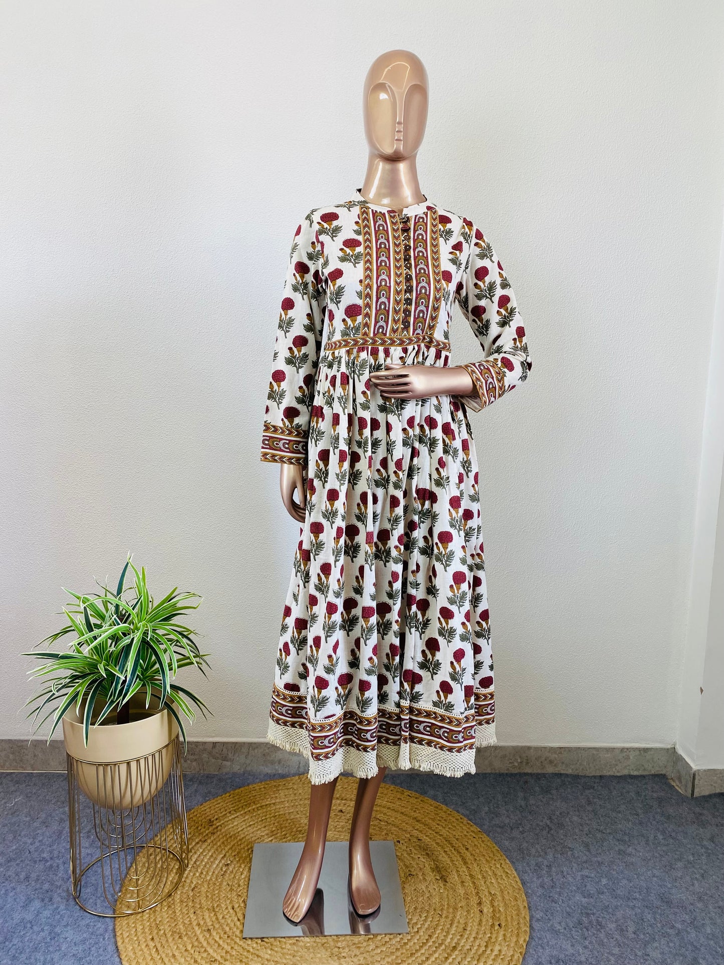 Block Print Cotton Flex Tunic