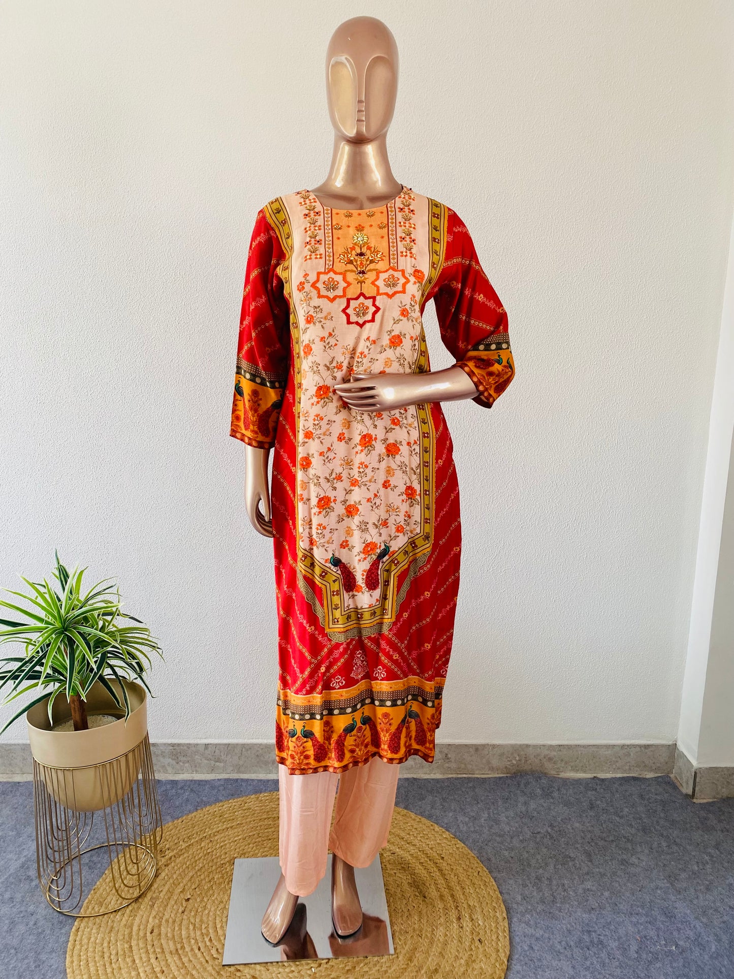 Karachi Print Muslin Suit Set