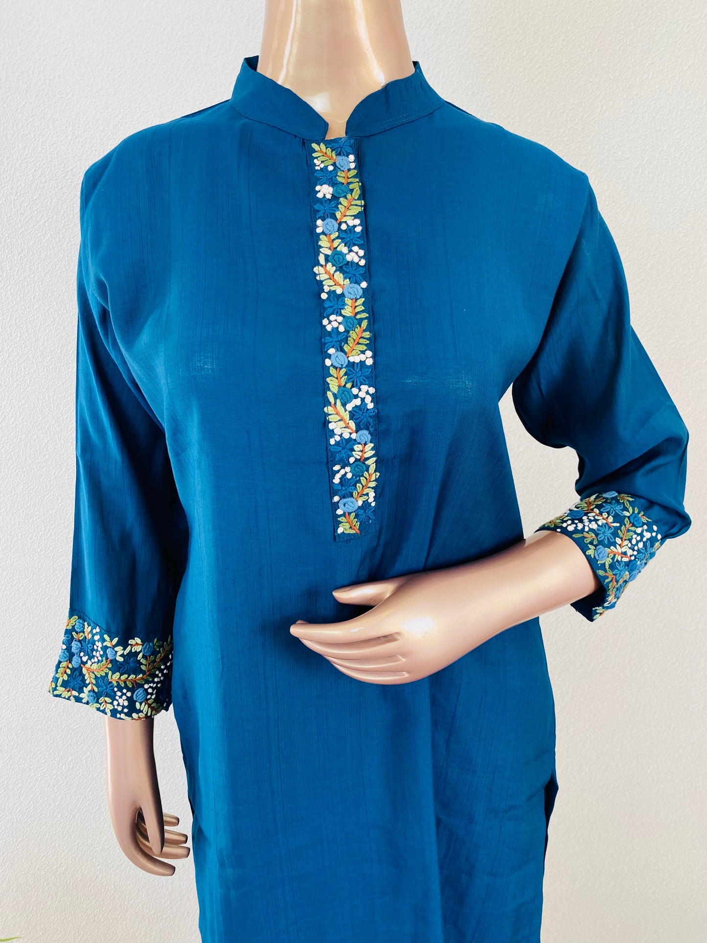 Imported Fabric Hand Embroidered Kurta Pant Set
