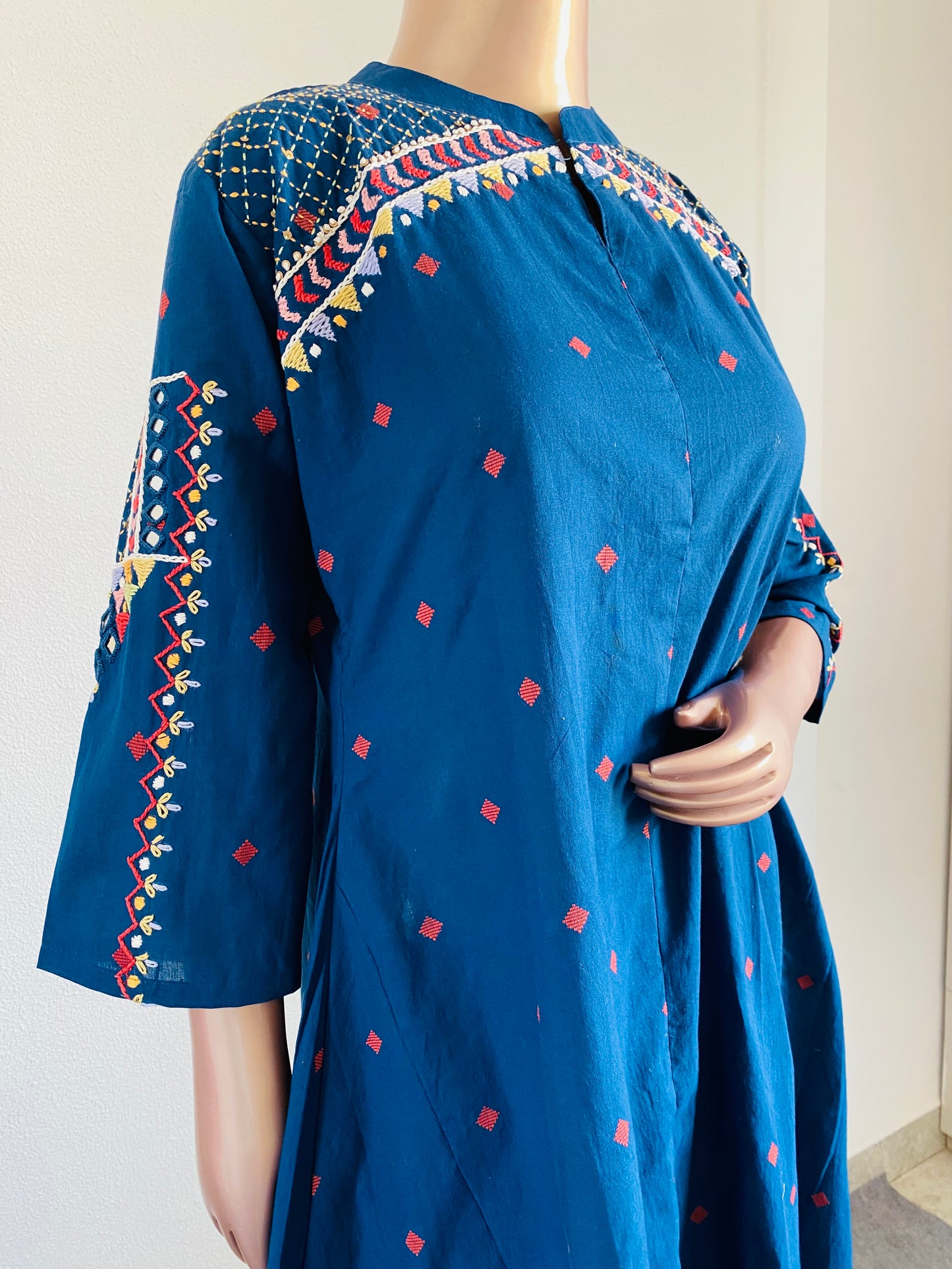 Handloom Jamdani Coords with Hand Work