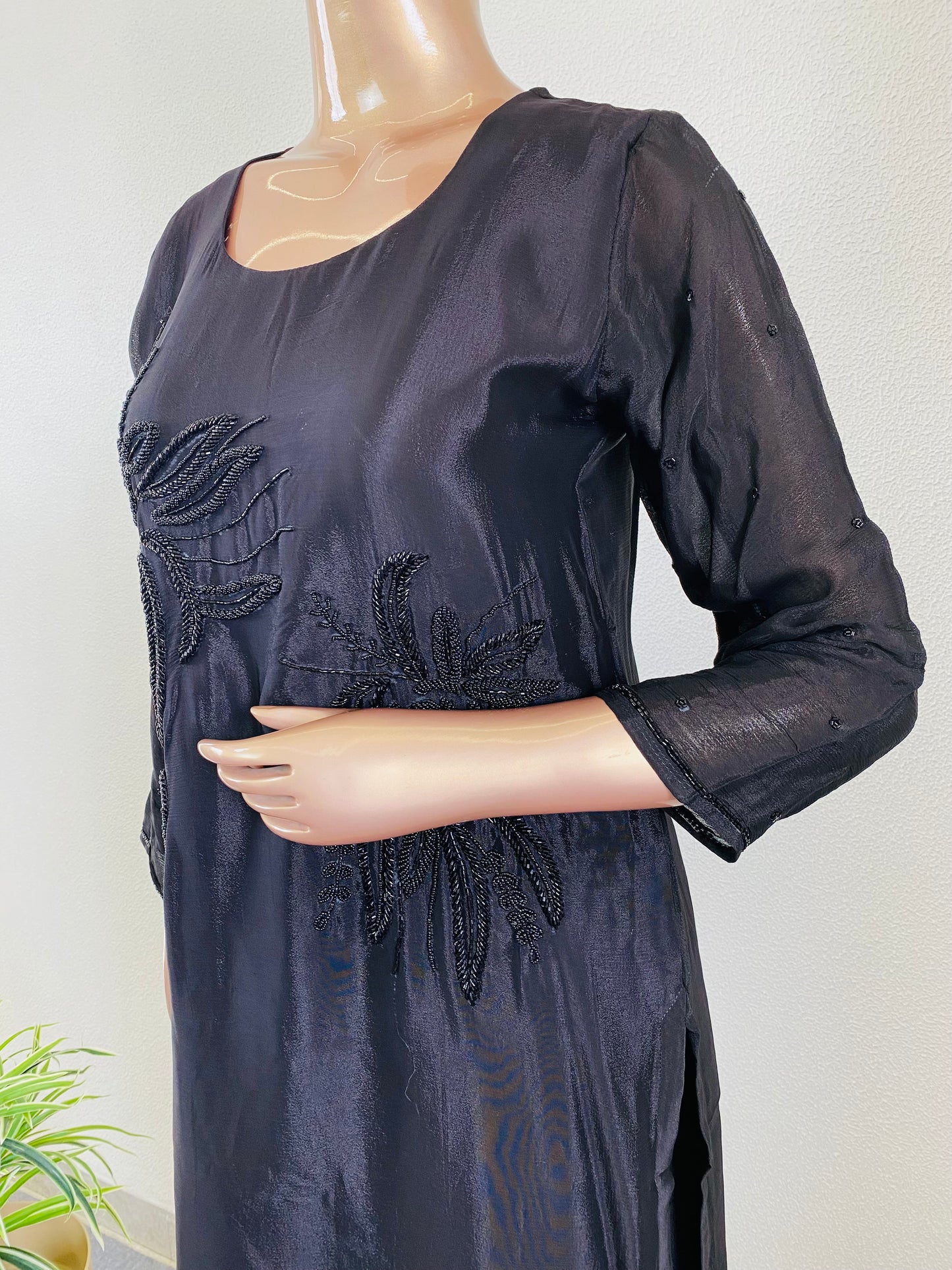 Chinon Palazzo Set with Heavy Cutdana Work