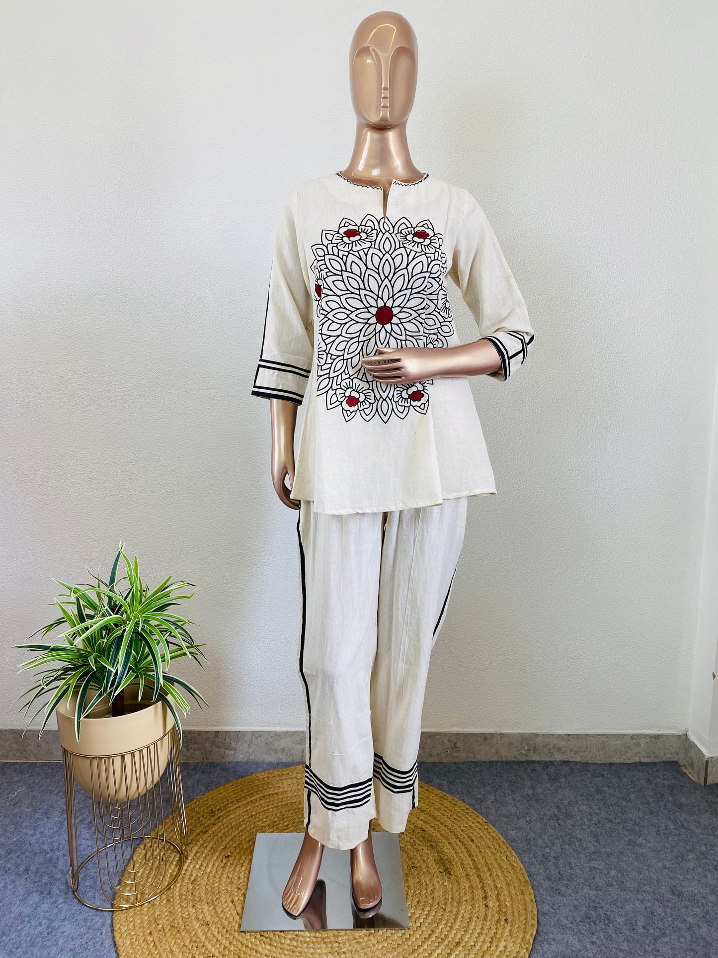 Printed Cotton Flex Coord Set