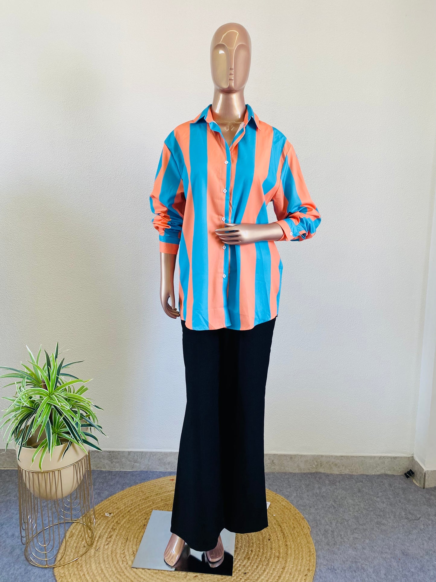 Striped Shirt with full Sleeves