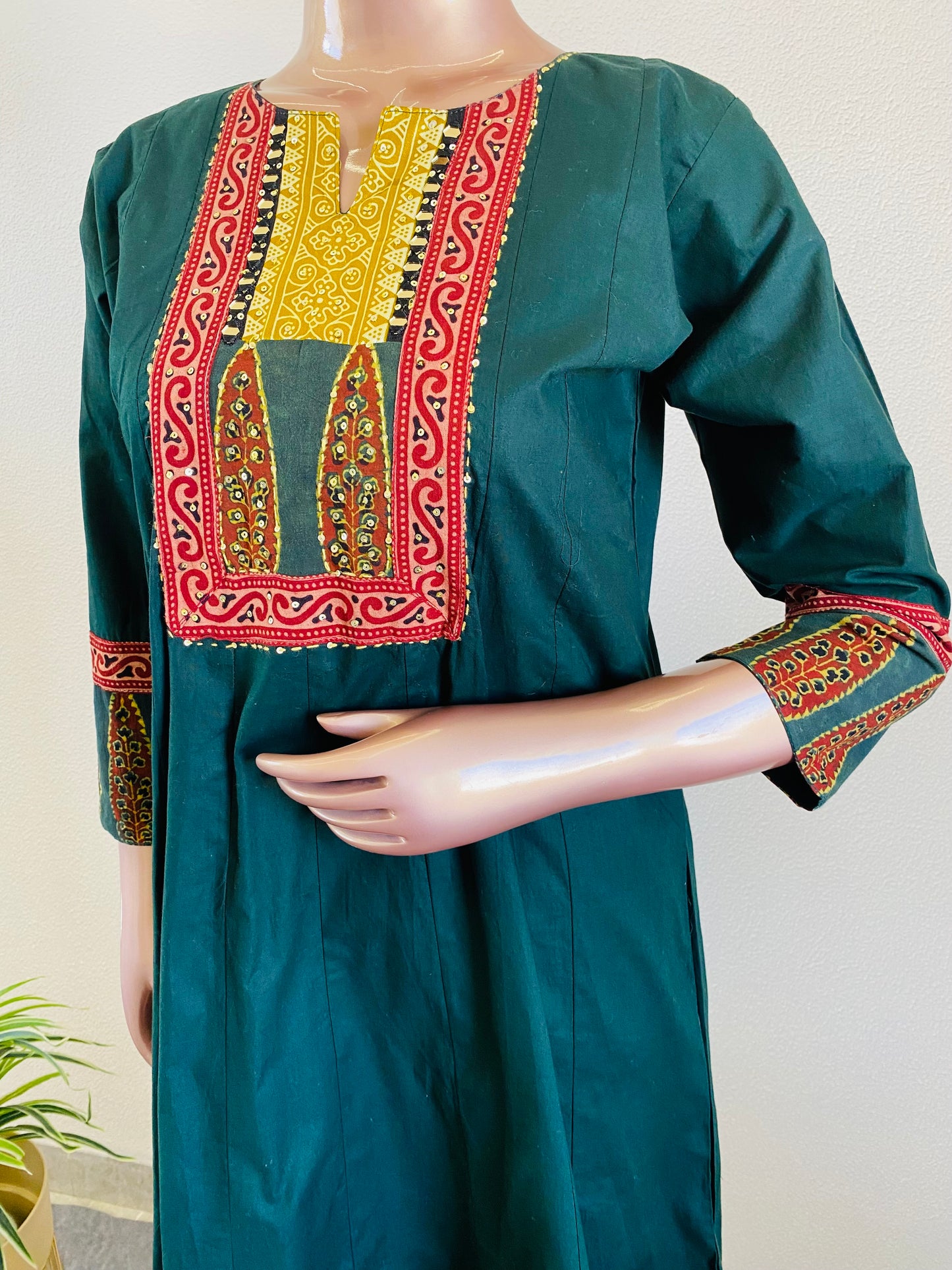 Gamthi Style Anarkali suit with Palazzo