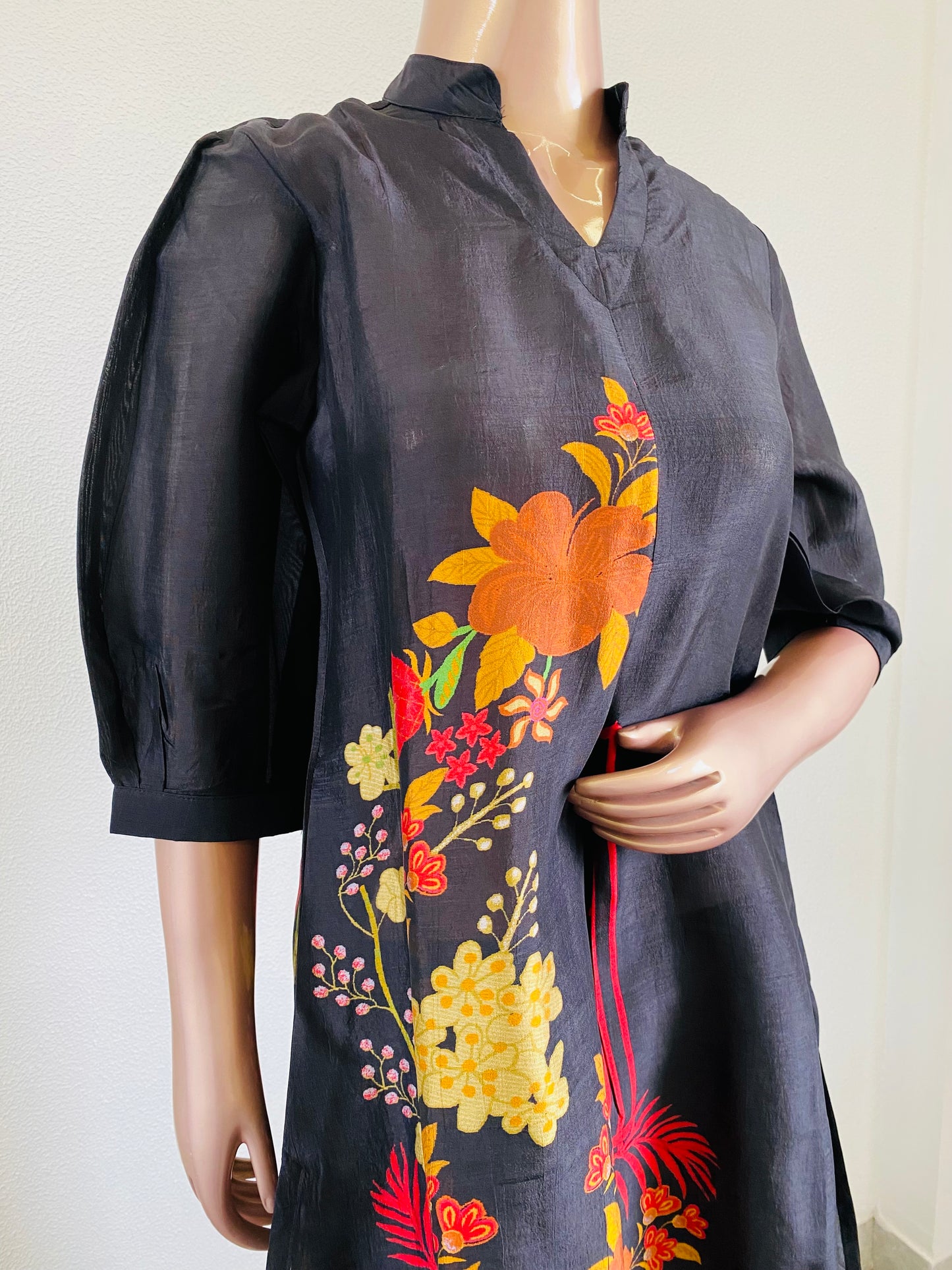 Digitally Printed Premium Silk Kurta Pant Set