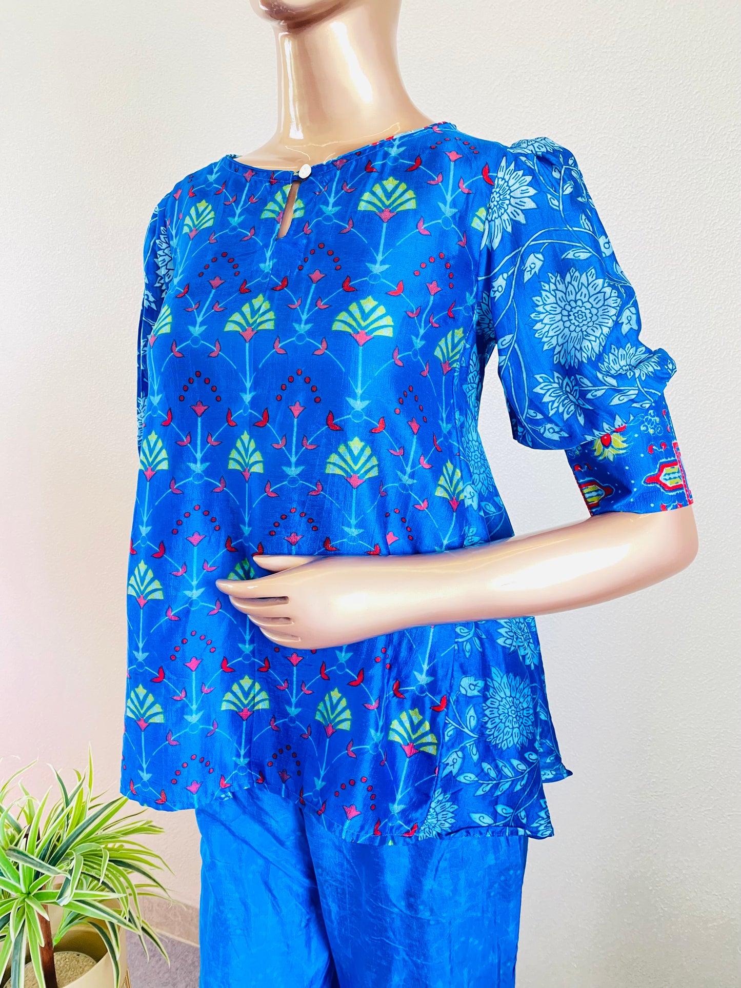 Premium Silk Coord Set