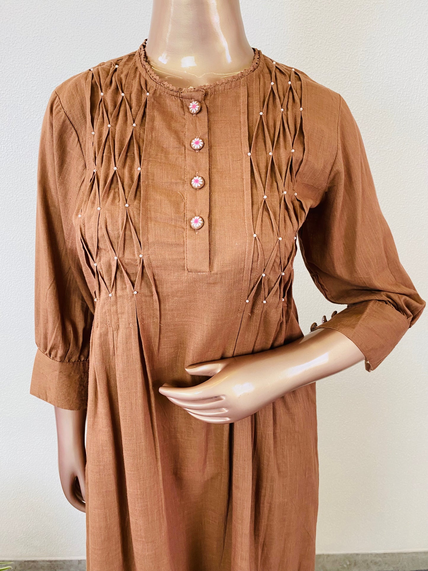 Cotton Slub Long Coord Set
