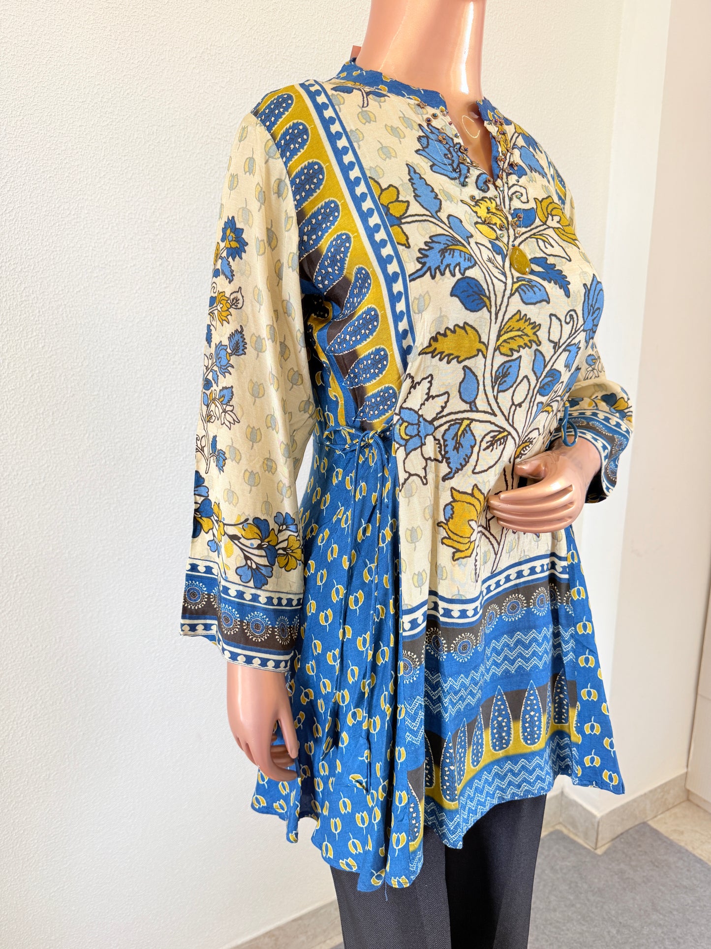 Muslin Peplum Top