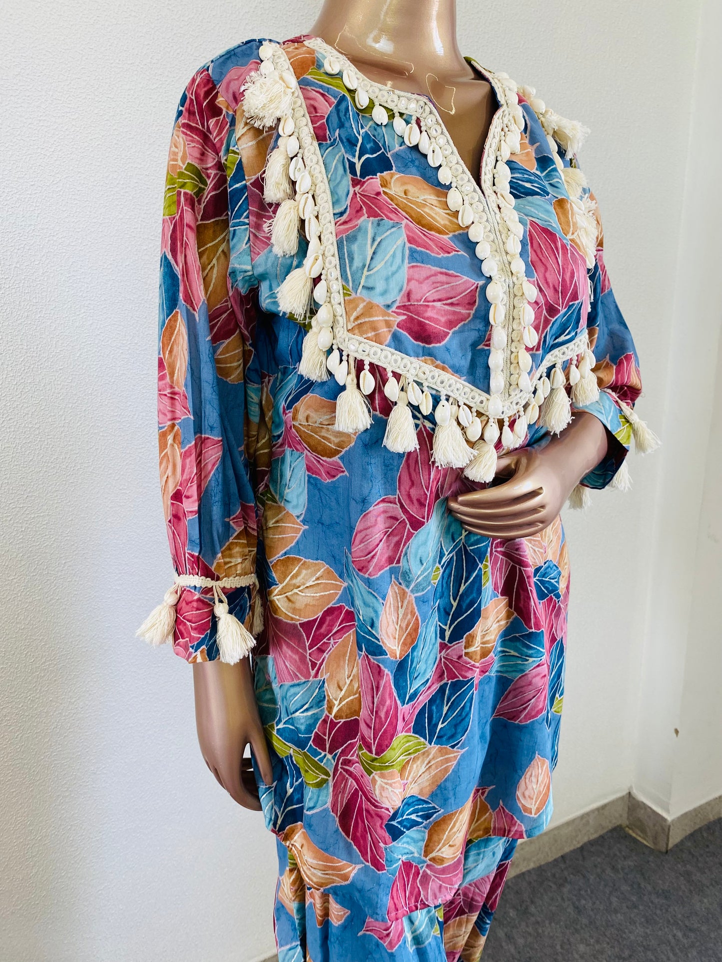 Printed Cotton Bohemian Style Coord Set