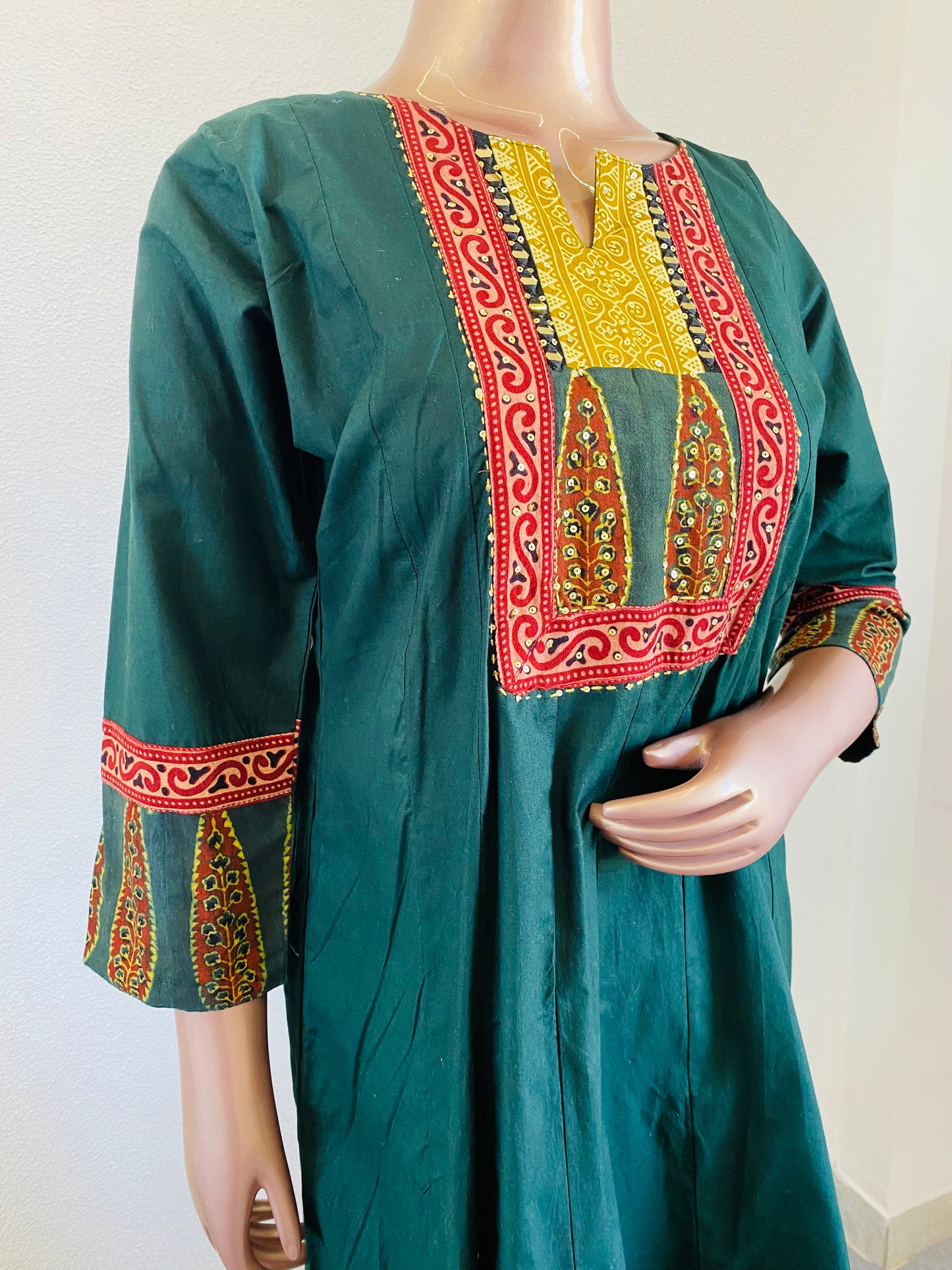 Gamthi Style Anarkali suit with Palazzo