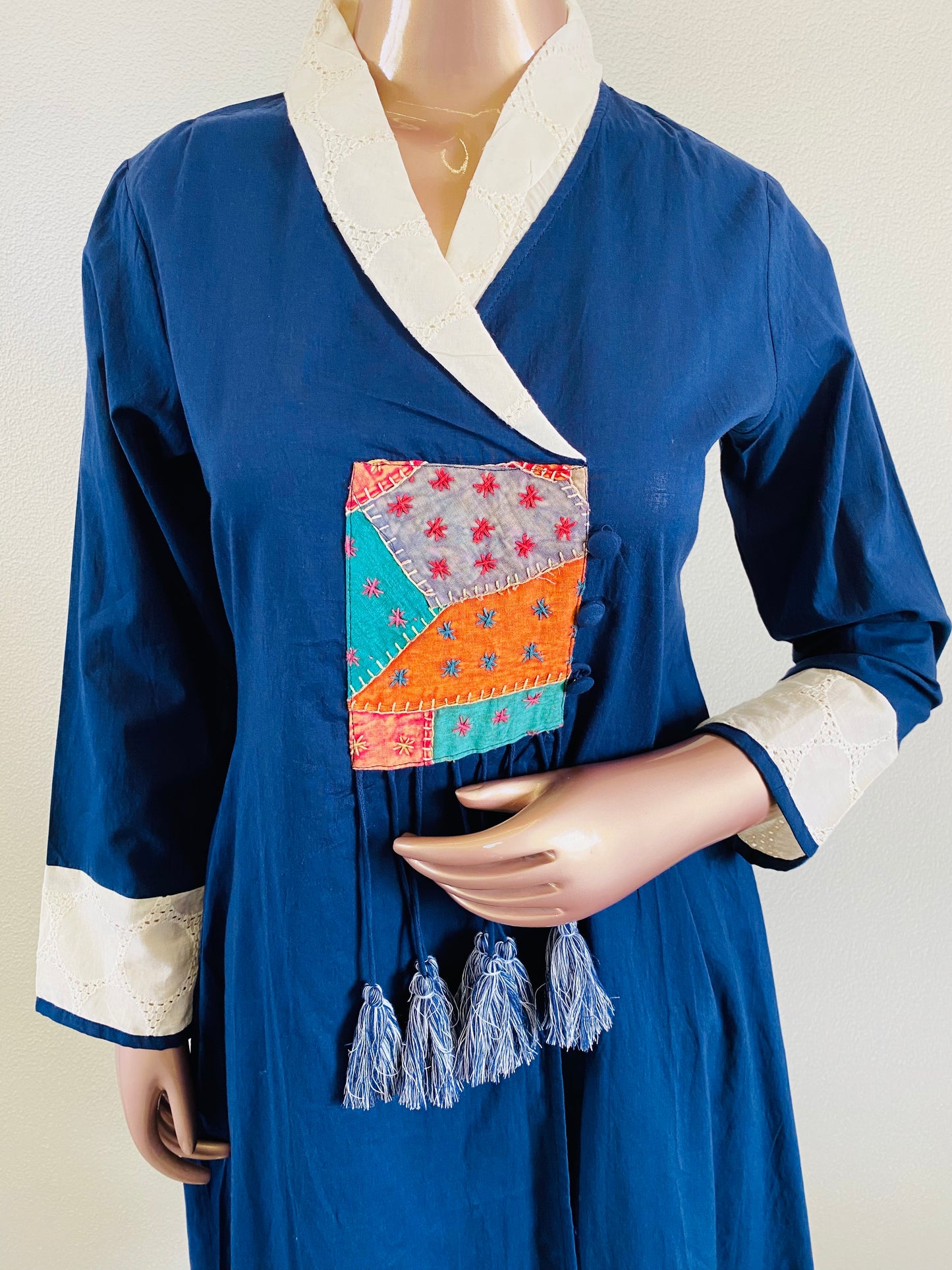 Schifili Turn Collar Kurta Palazzo Set
