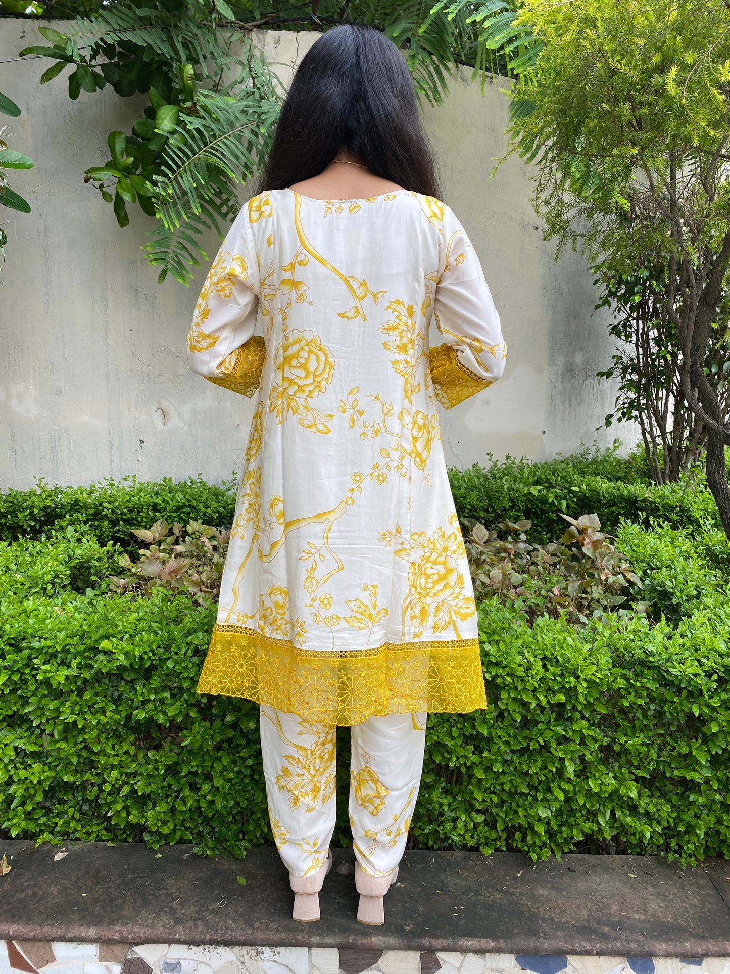 Muslin Kurta Pant Set