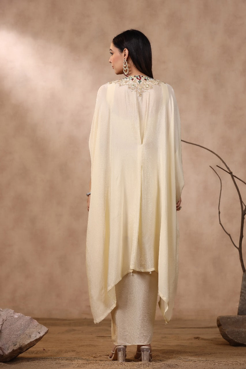 Dhoti & Cape Handwork Indowestern