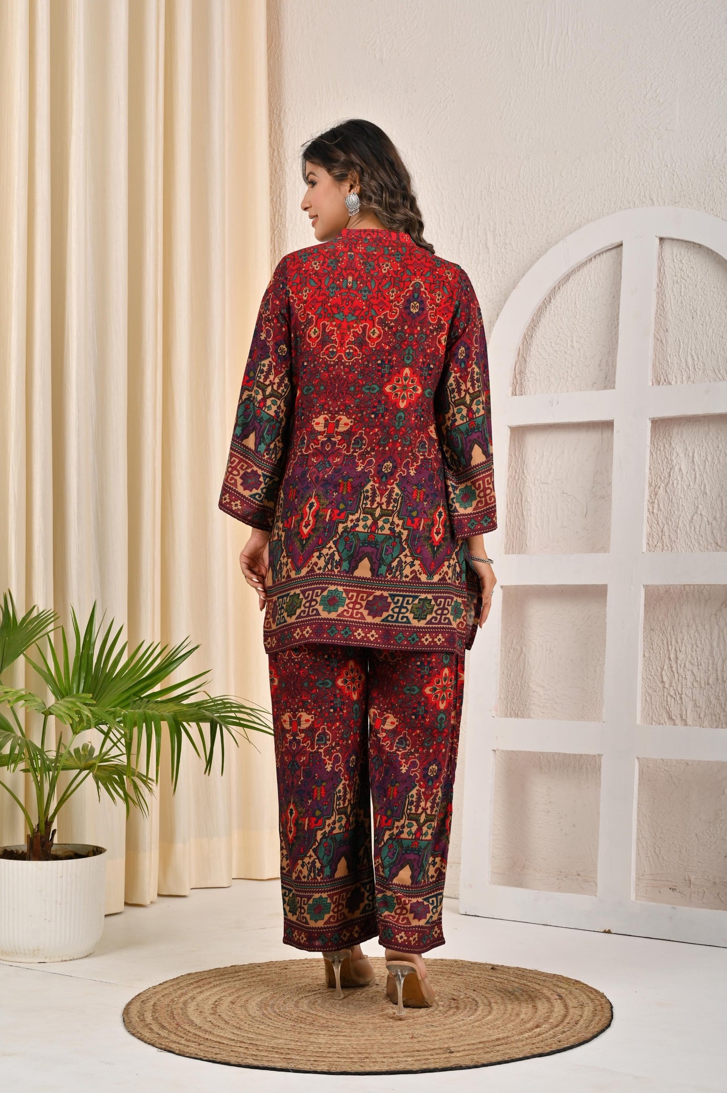 Rayon Printed Coord Set