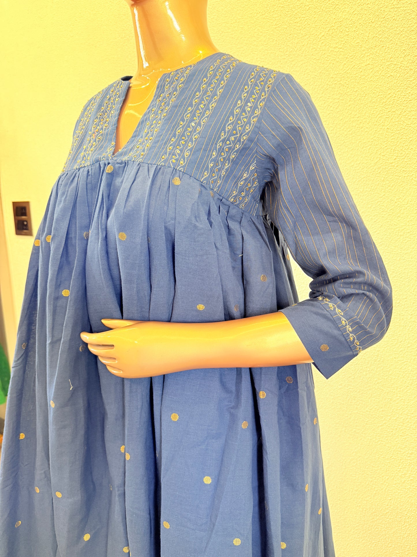 Premium Cotton Summer Tunic with Hand Work