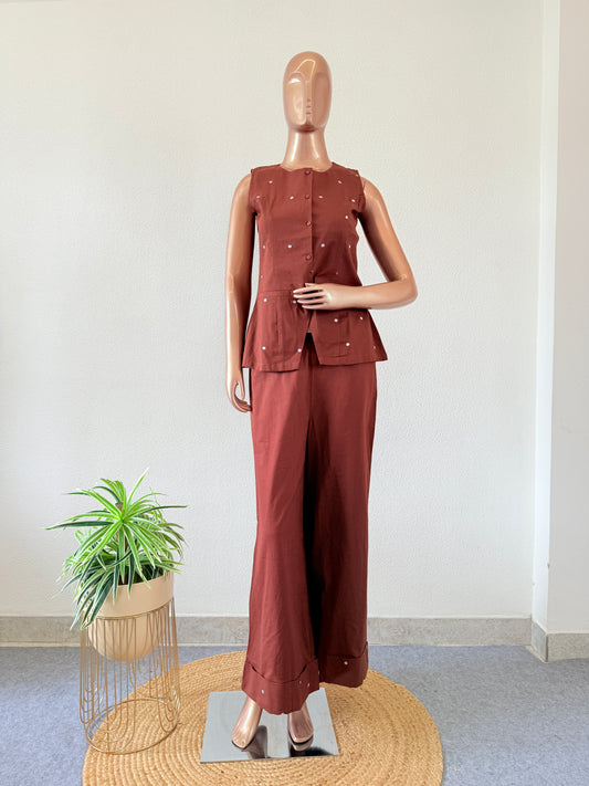 Premium Cotton Coord Set (Extra Sleeves Given)