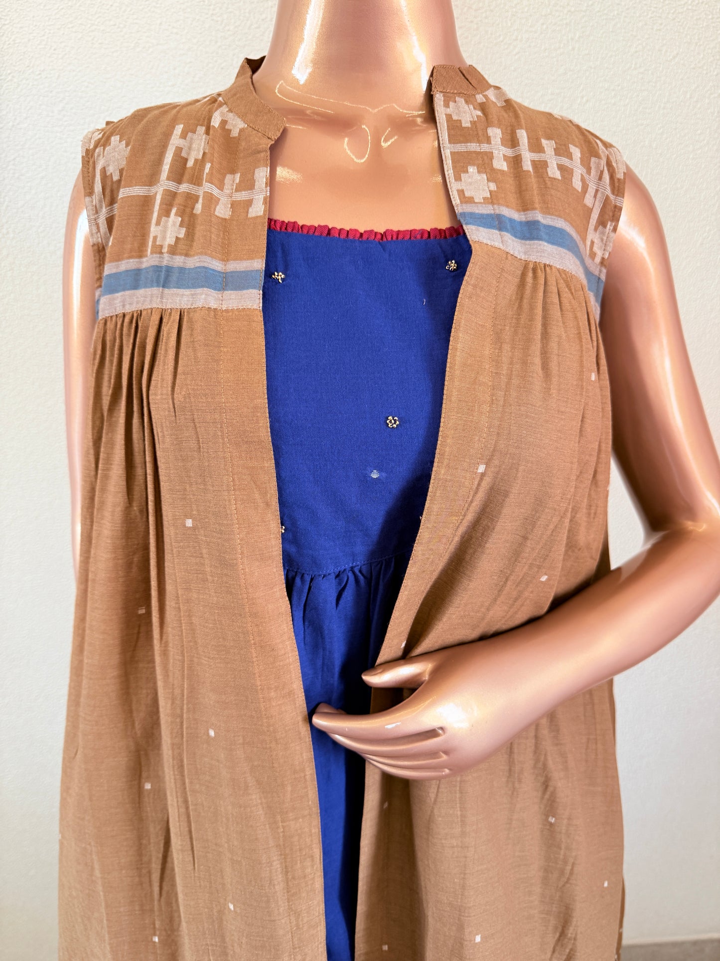 Jamdani Tunic with Jacket