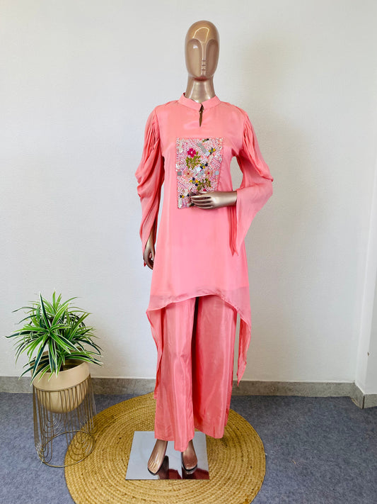 Chinon Indowestern Coords with Falling Sleeves