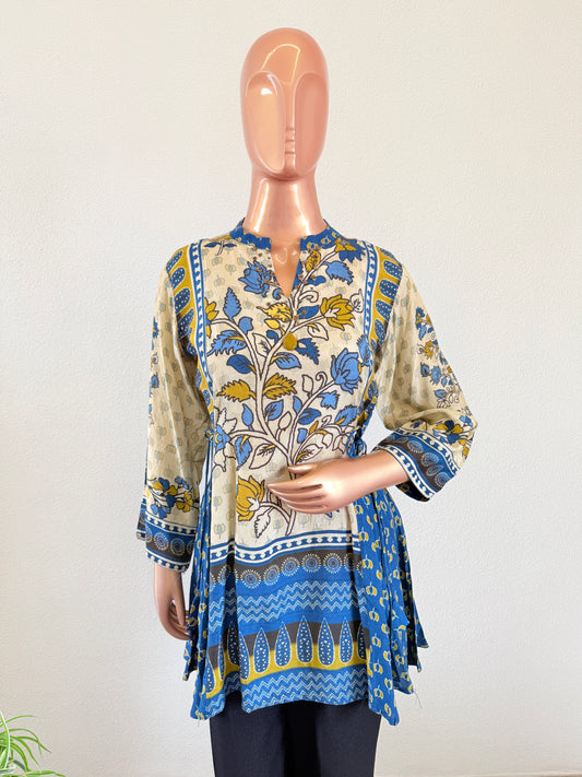 Muslin Peplum Top