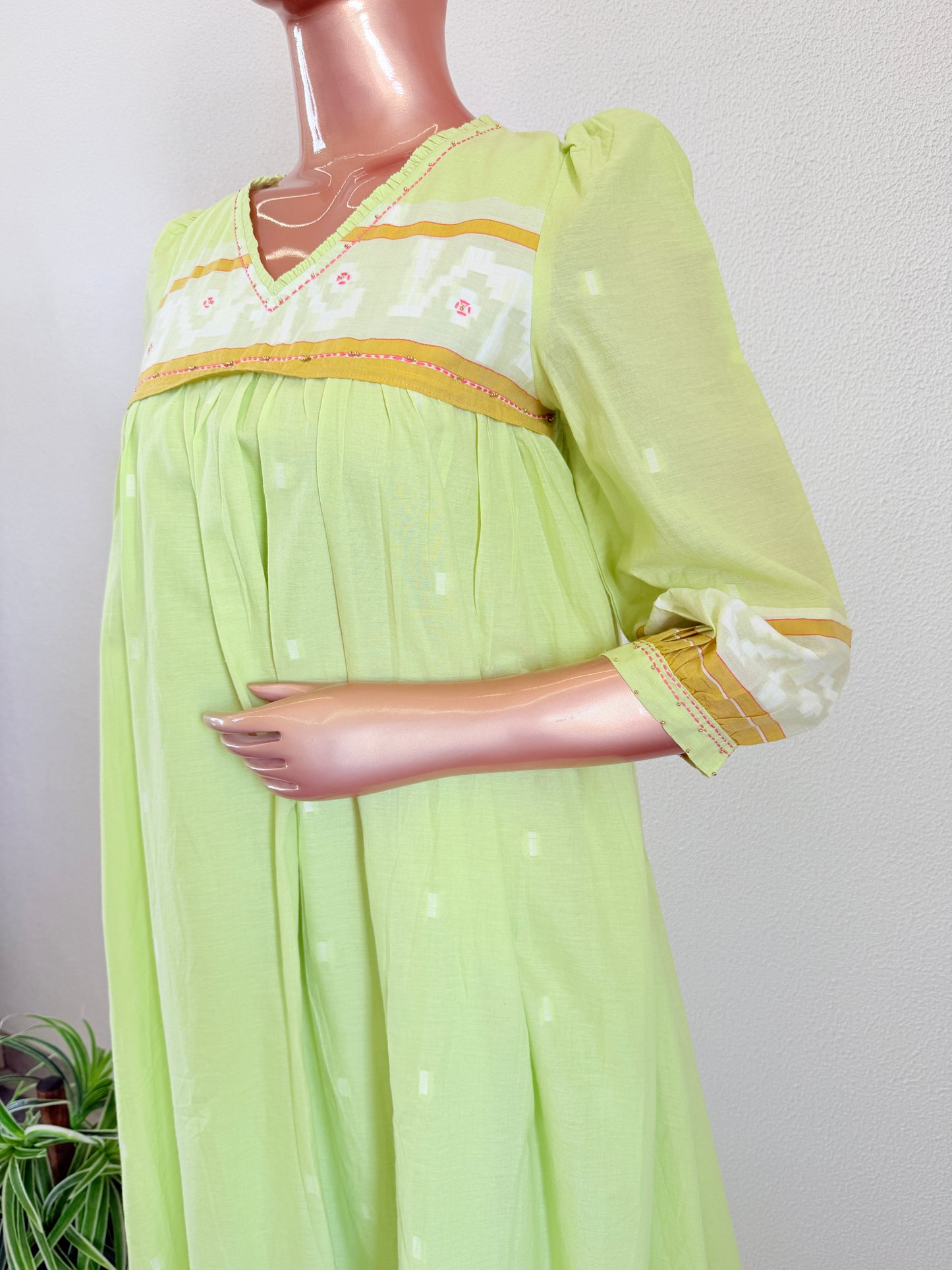 Mint Green Jamdani Tunic