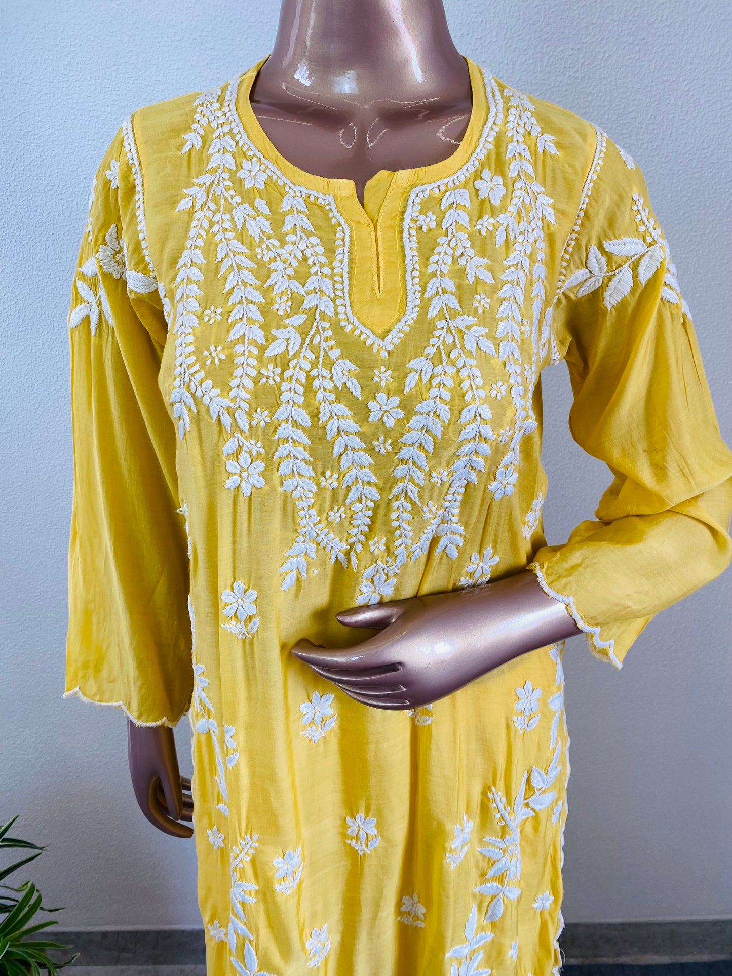 Muslin Chikankari Sharara Set