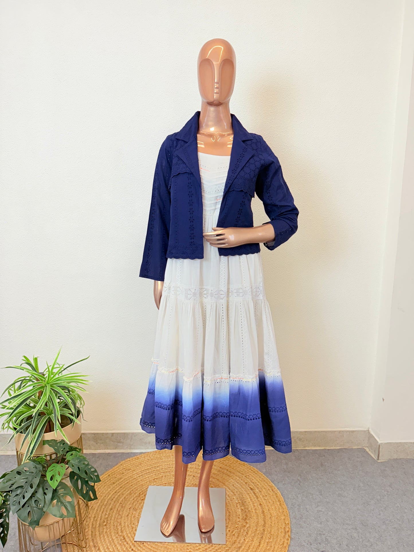 Premium Cotton Shifili Tunic with Jacket