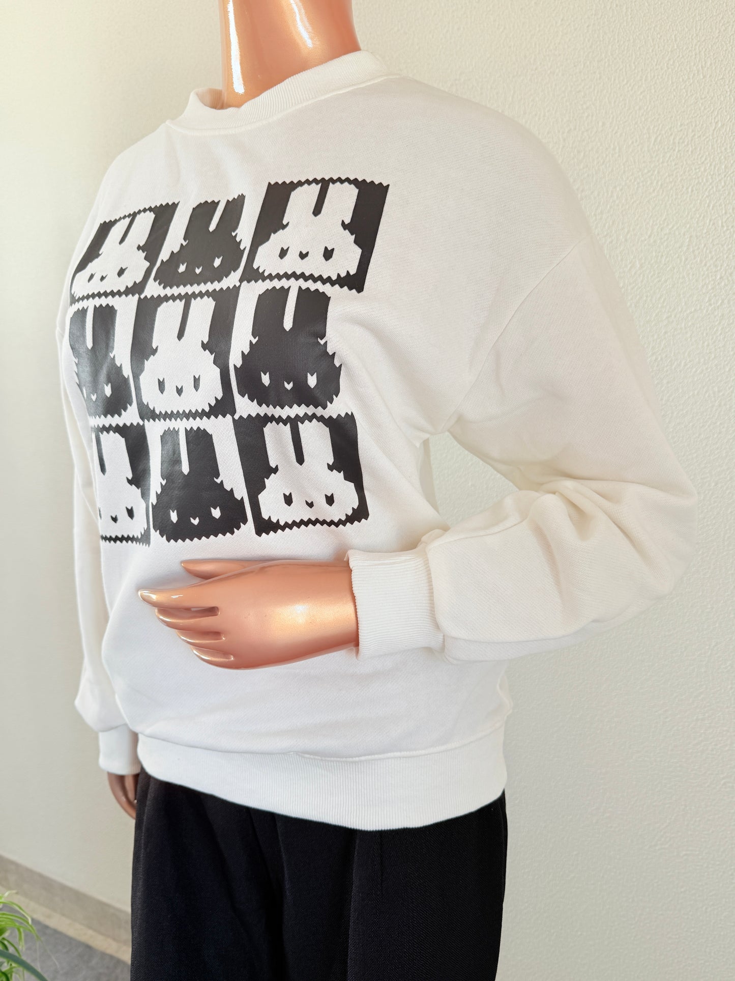 Bunny Print Sweatshirt