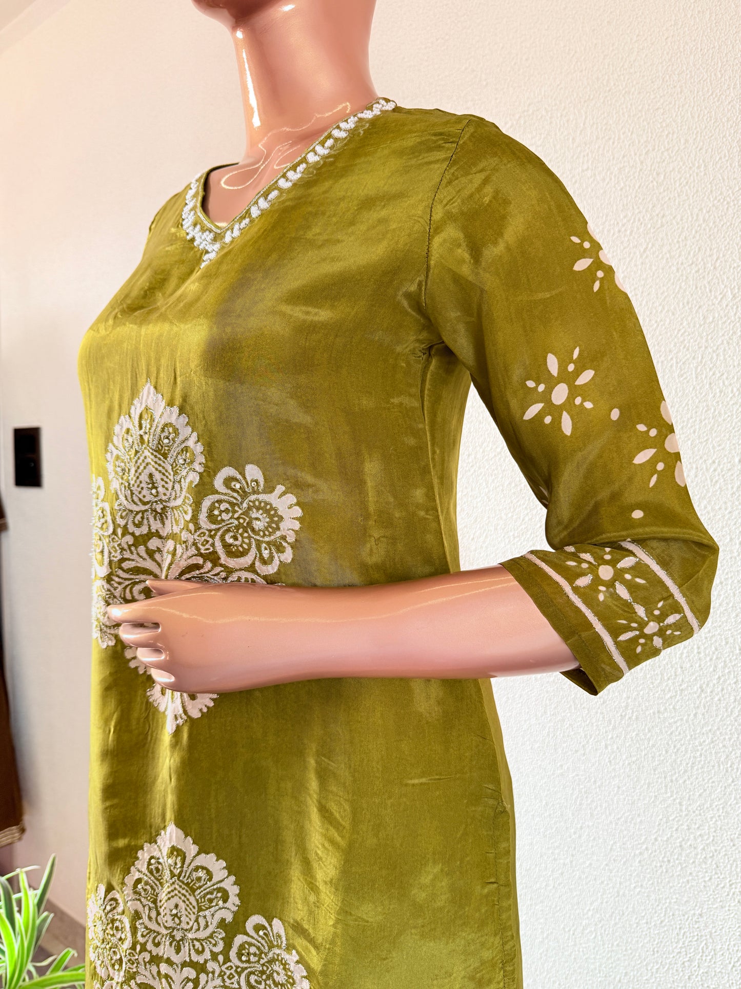 Digitally Printed Crepe Suit Set