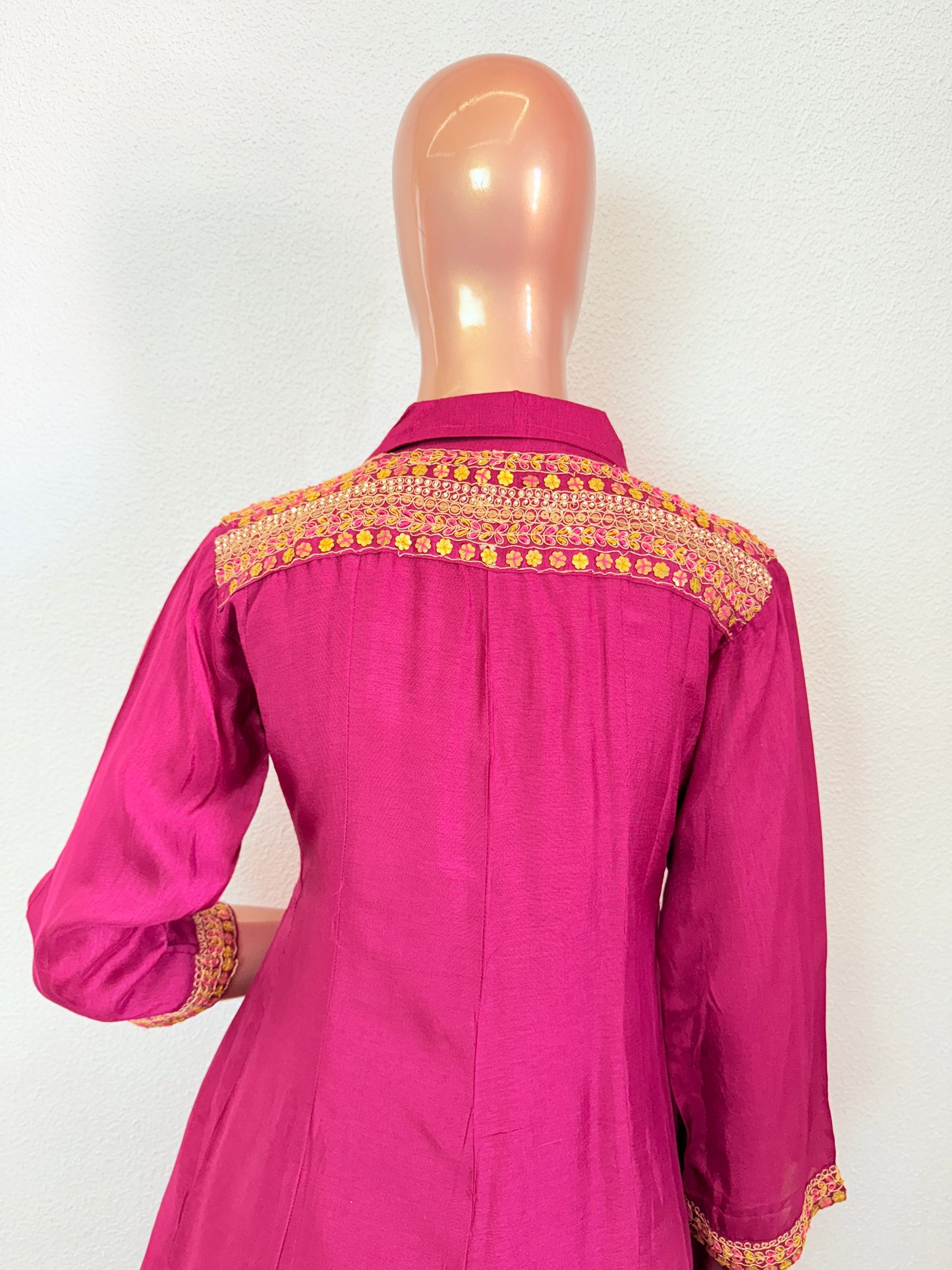 Dola Silk Coord set with Farsi Salwar