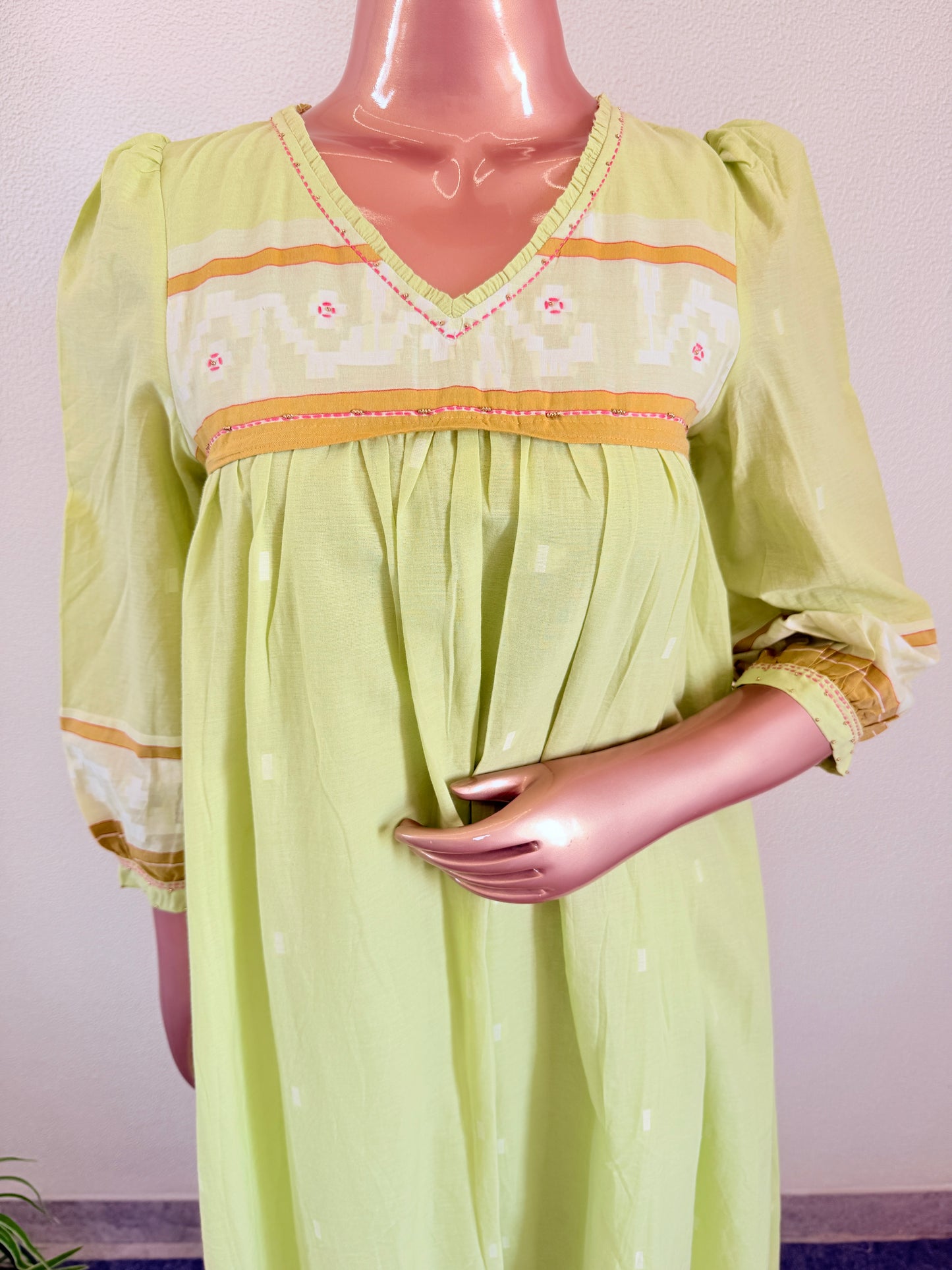 Mint Green Jamdani Tunic