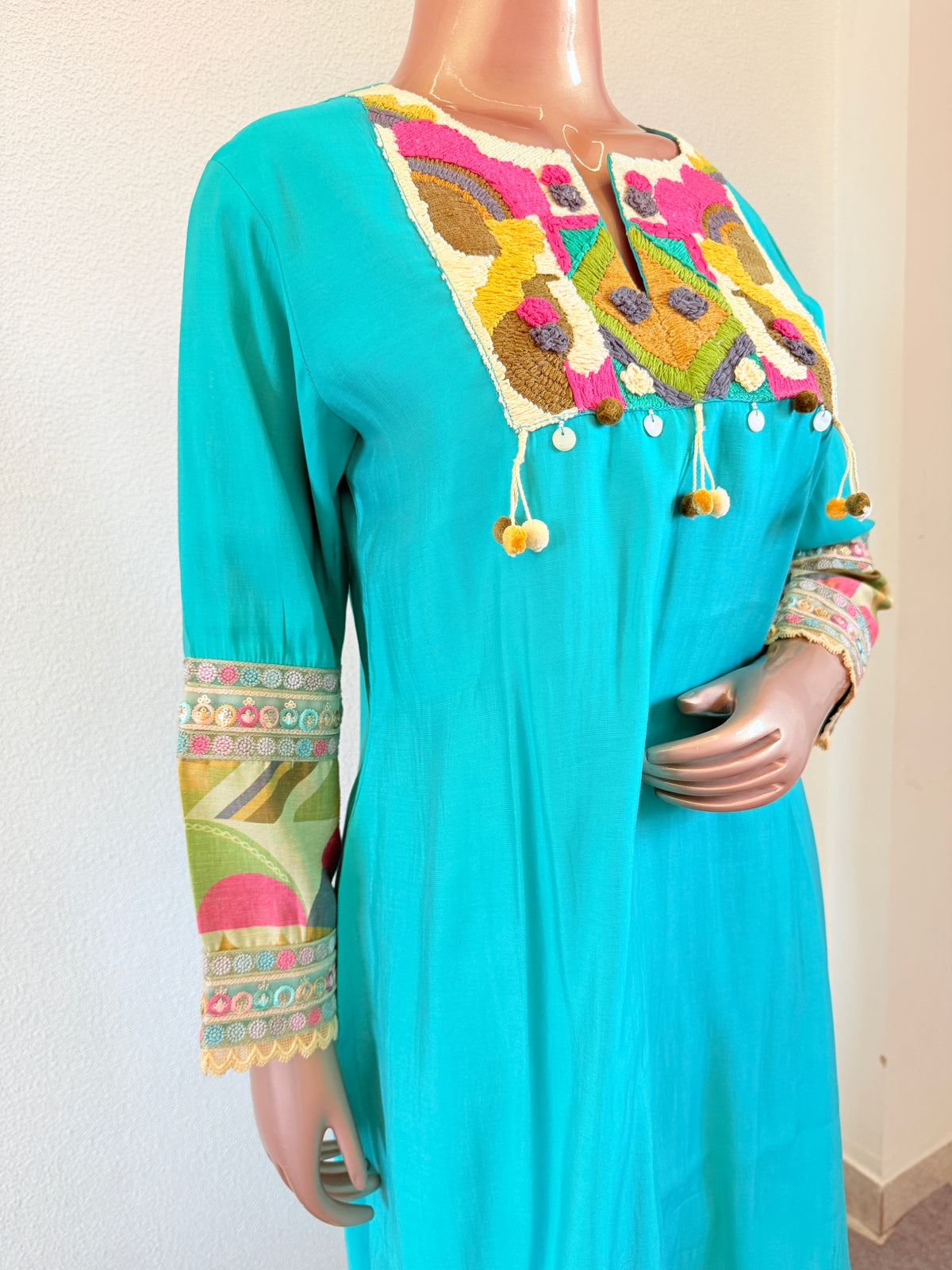 Premium Silk Kurta Palazzo Set