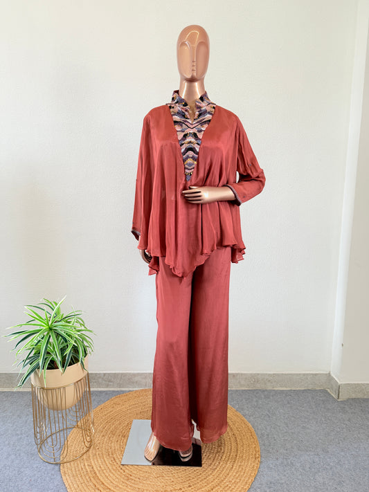 Chinon Indowestern with heavy Handwork