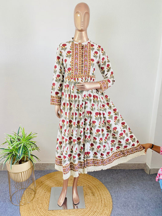 Block Print Cotton Flex Tunic