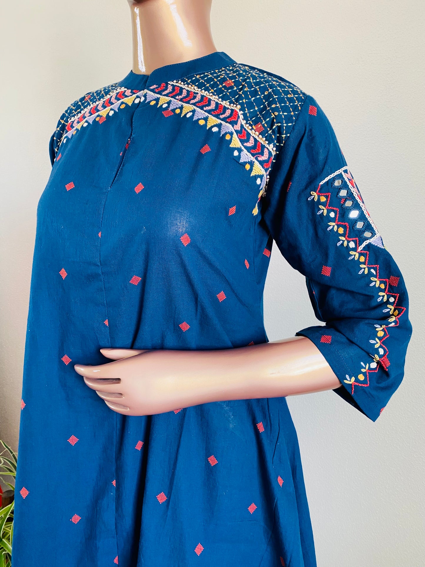 Handloom Jamdani Coords with Hand Work