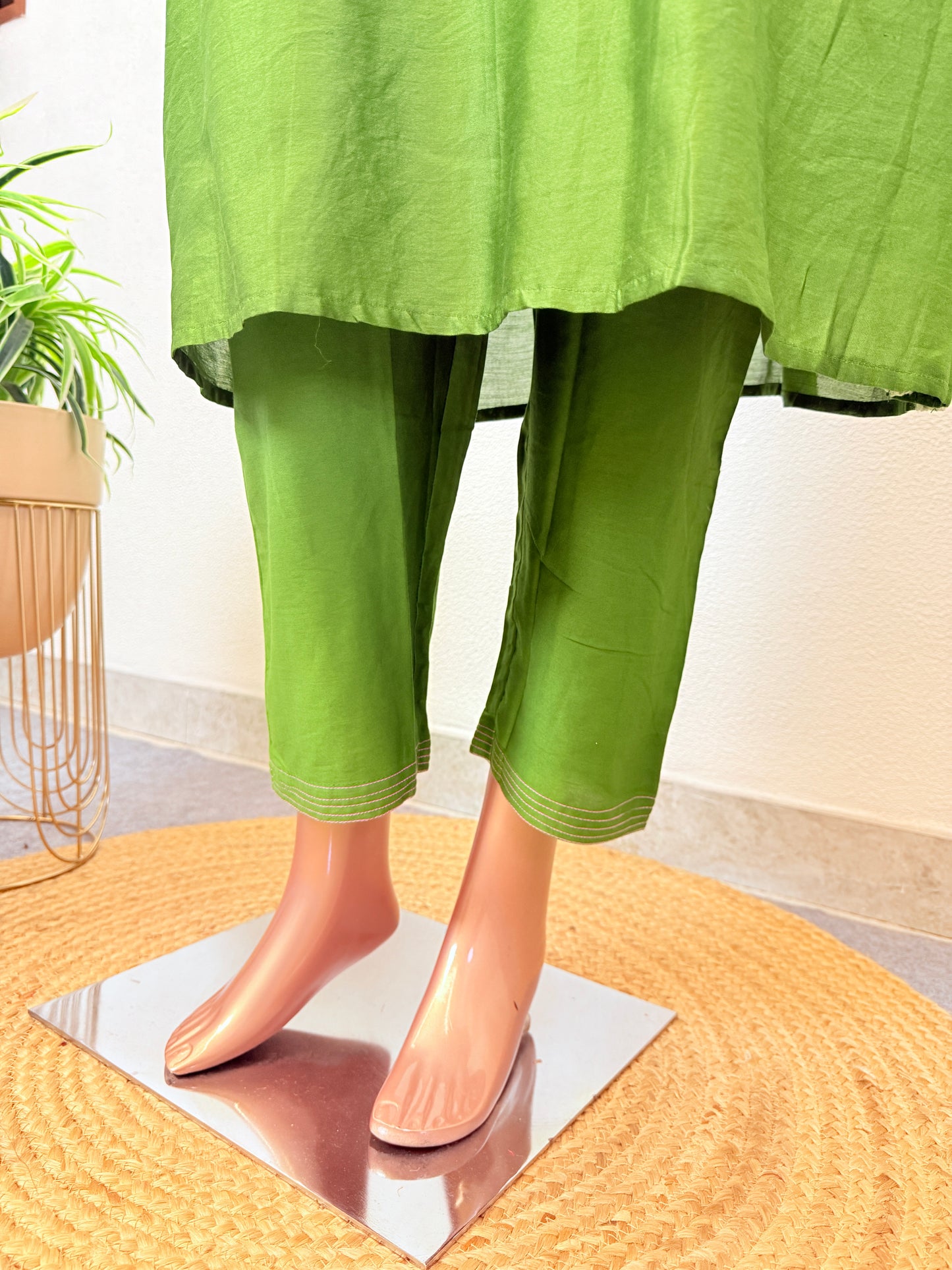 Handwork Silk Suit with Pichwai Print Pure Dupatta