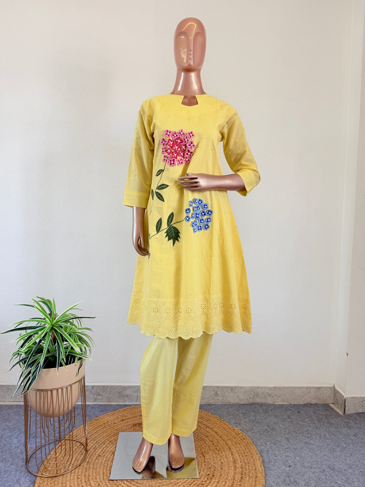 Crocia Work Hakoba Coord Set