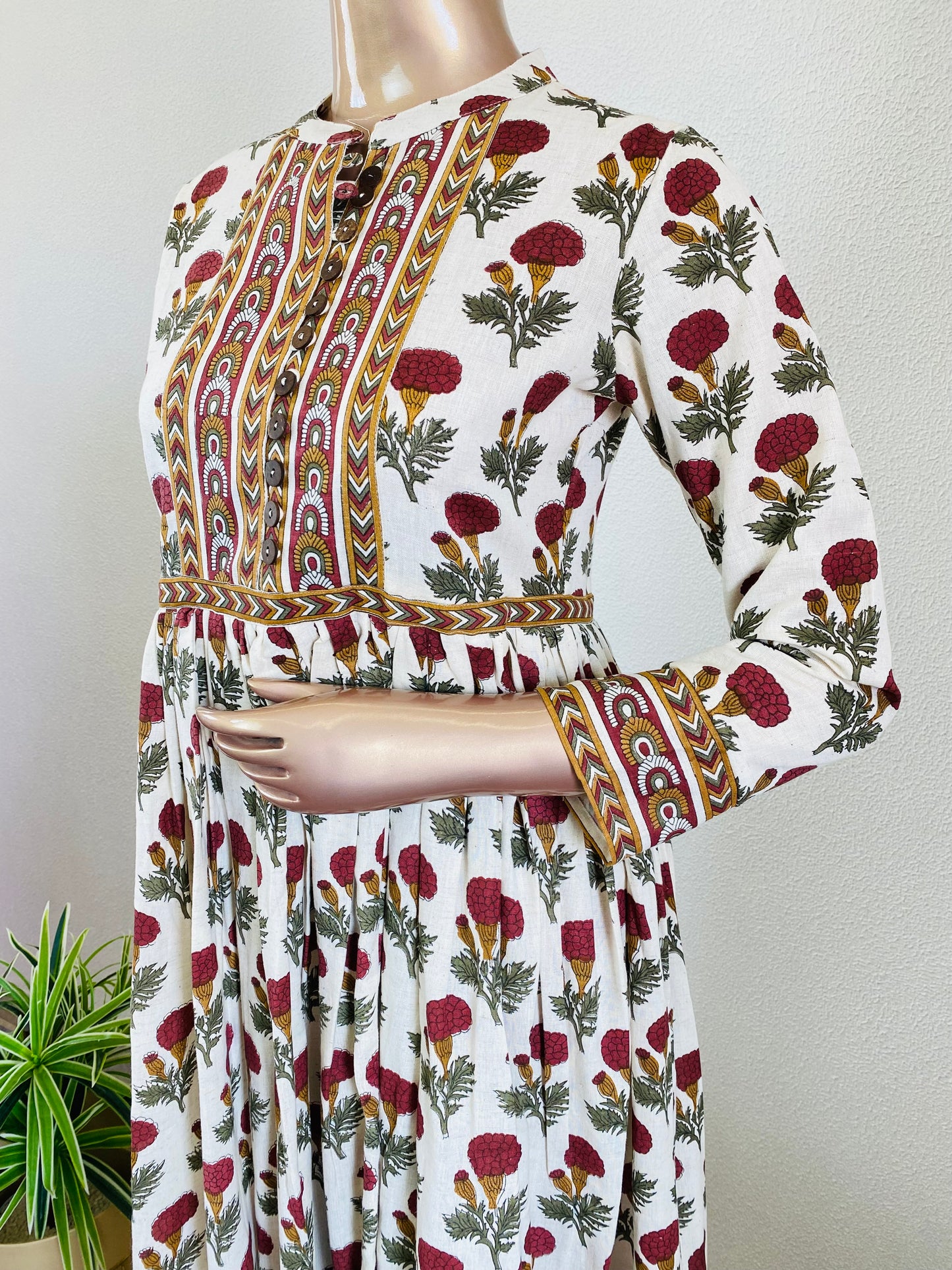 Block Print Cotton Flex Tunic