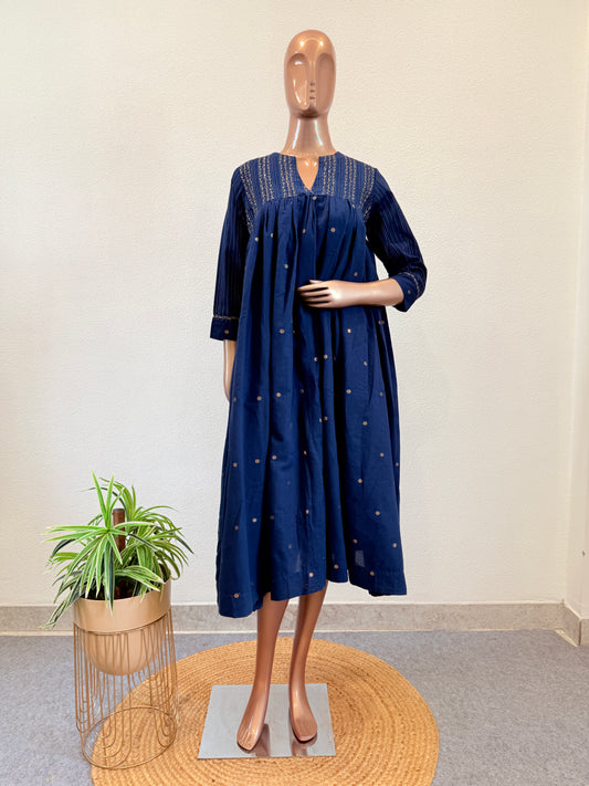 Premium Cotton Summer Tunic with Hand Work