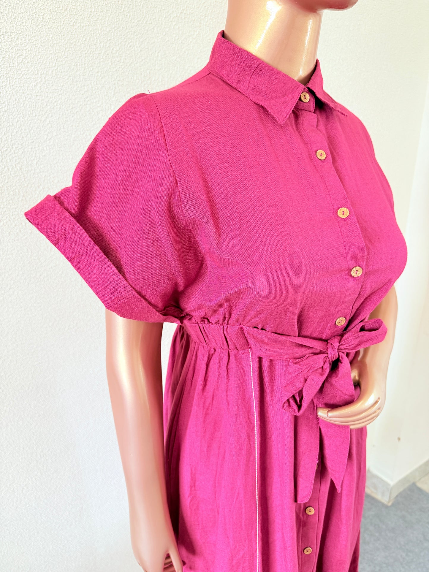 Cotton Flex Tunic - Pink