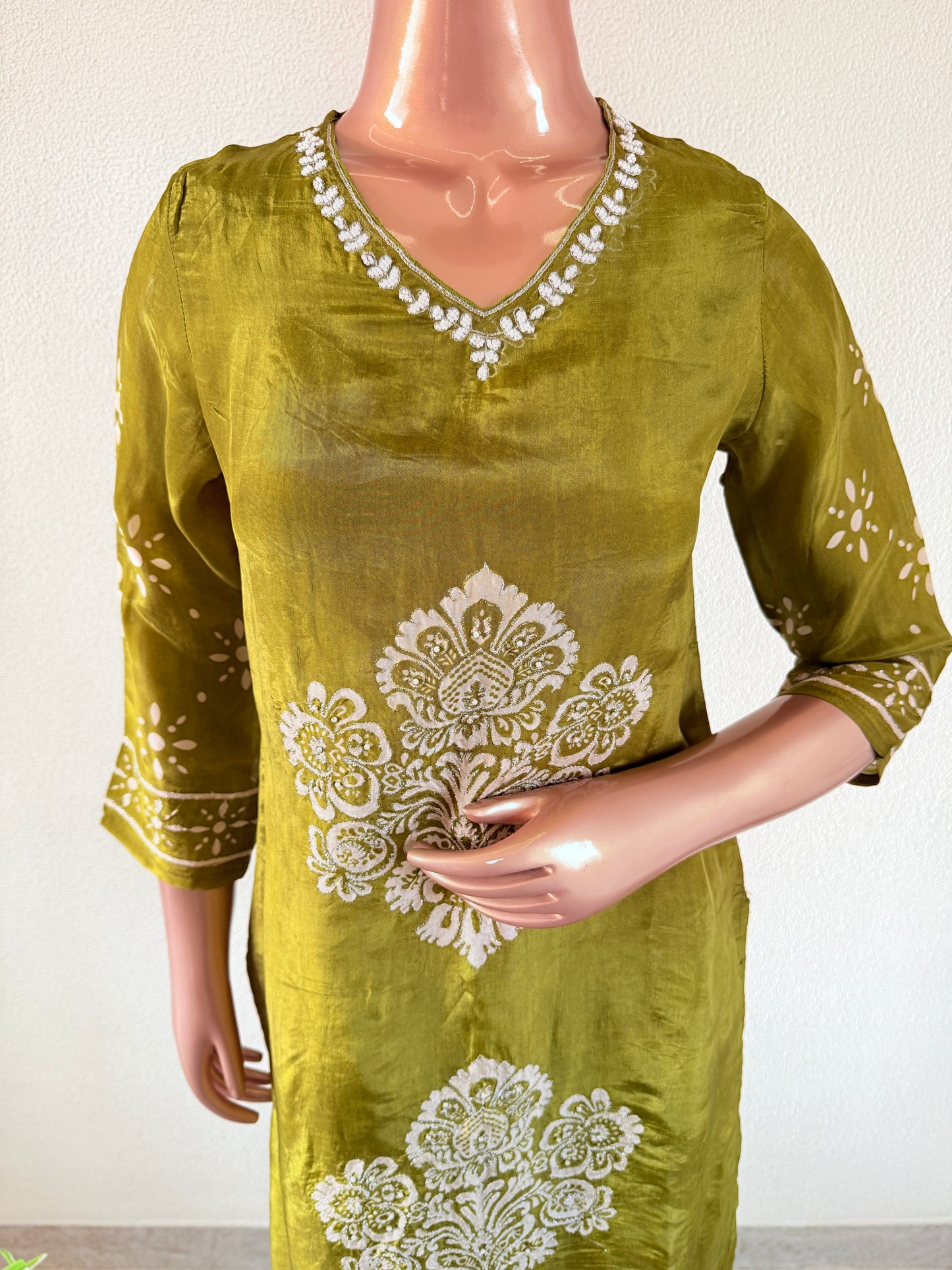 Digitally Printed Crepe Suit Set