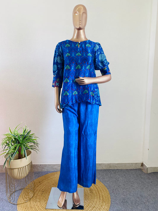 Premium Silk Coord Set