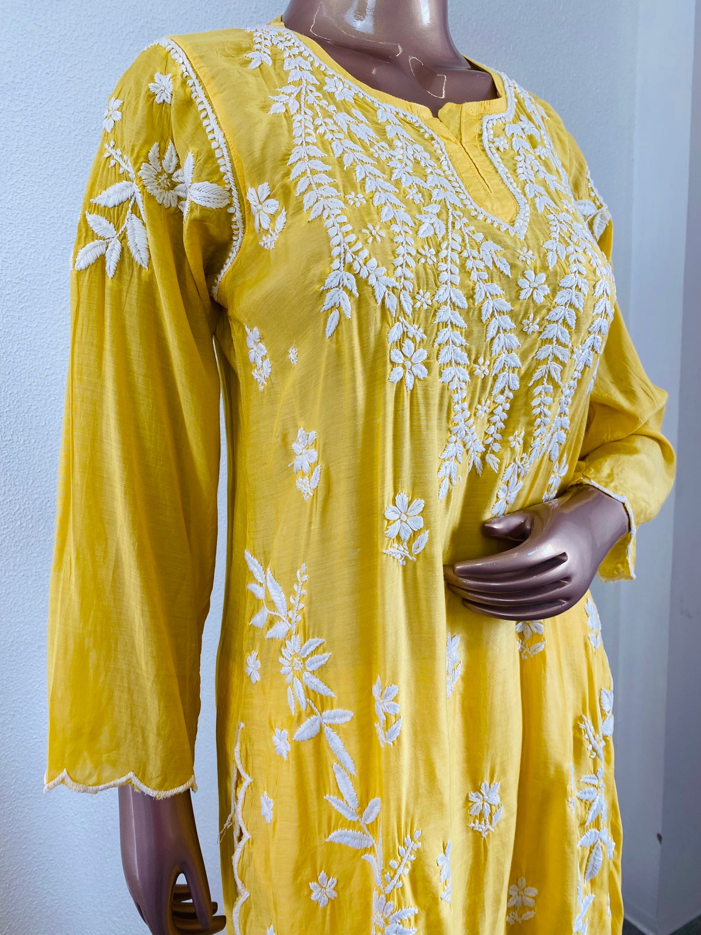 Muslin Chikankari Sharara Set