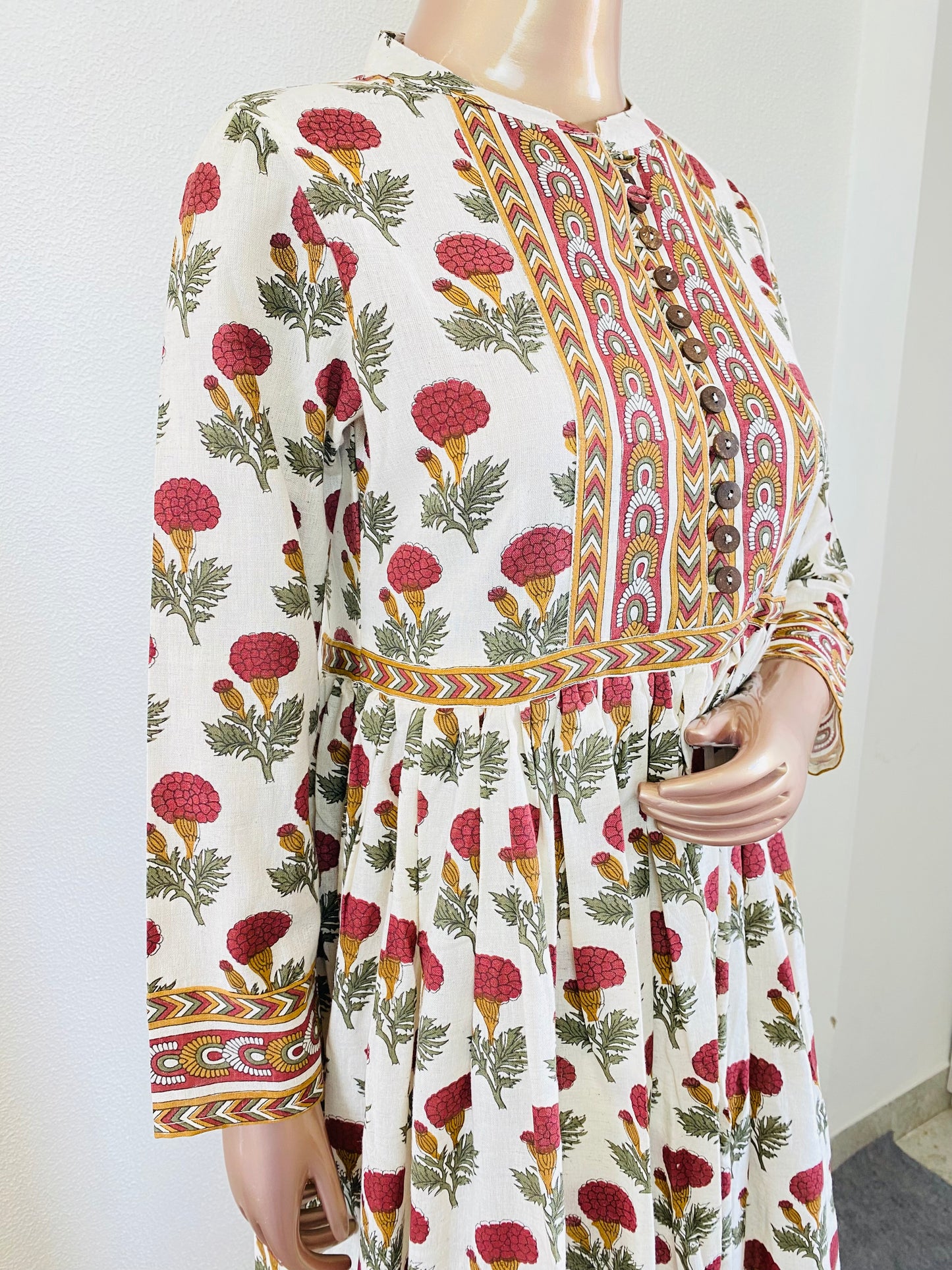 Block Print Cotton Flex Tunic