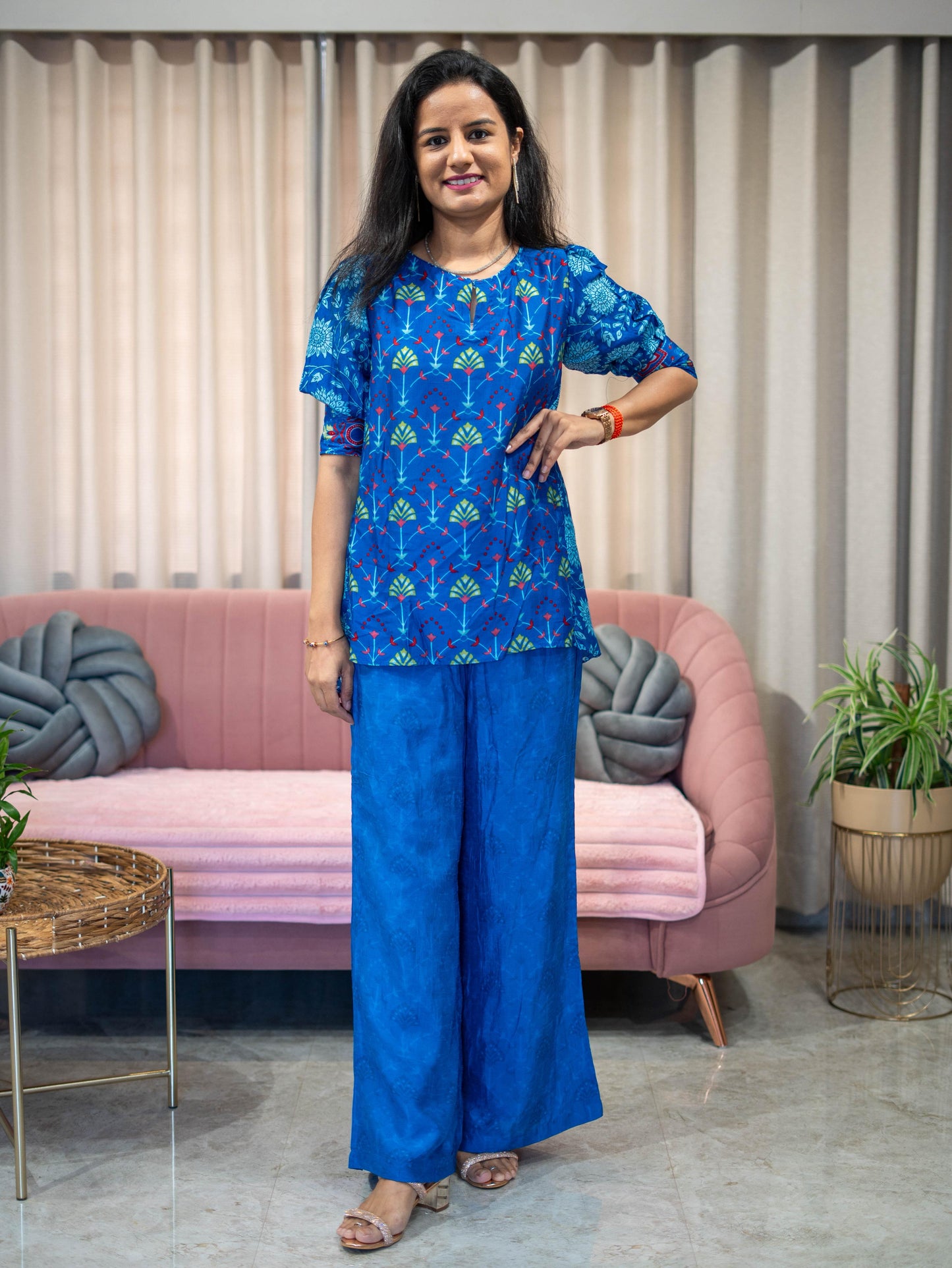 Premium Silk Coord Set